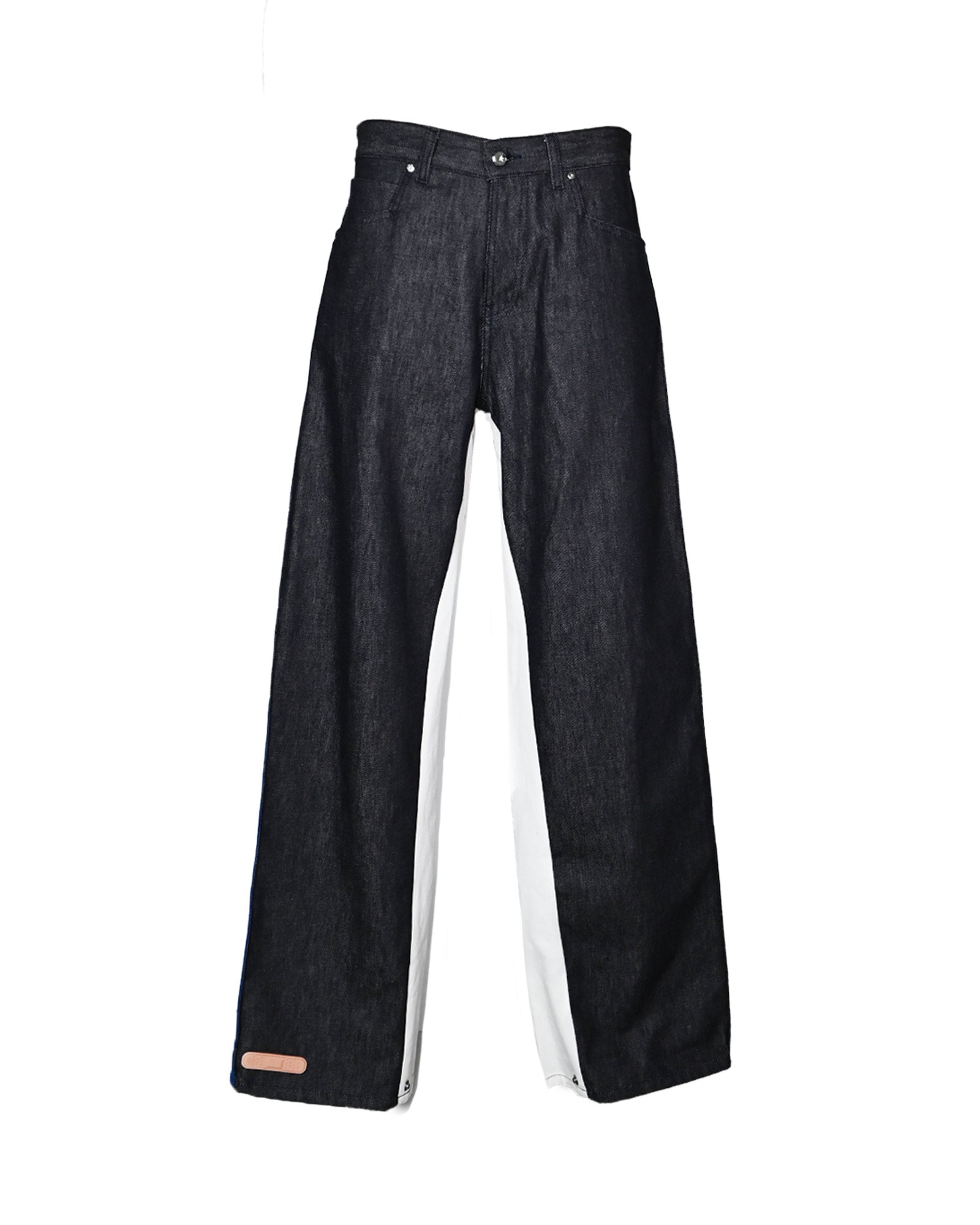 EBISU DENIM PANTS / RED / BLUE