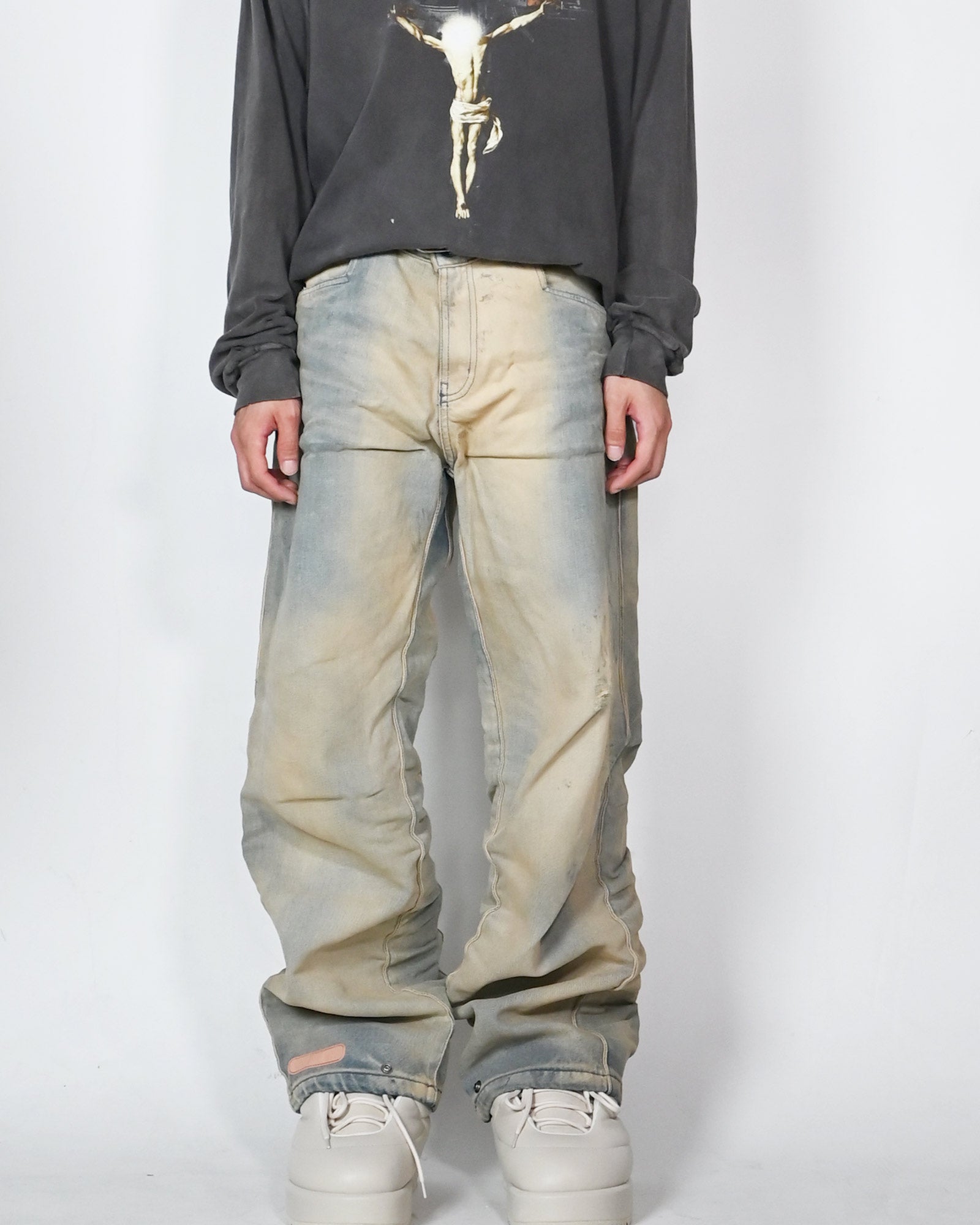 PDF・プロジェクト・ドメニコ・フォルミケッティ - デニムパンツ EBISU JEANS / VINTAGE BLUE