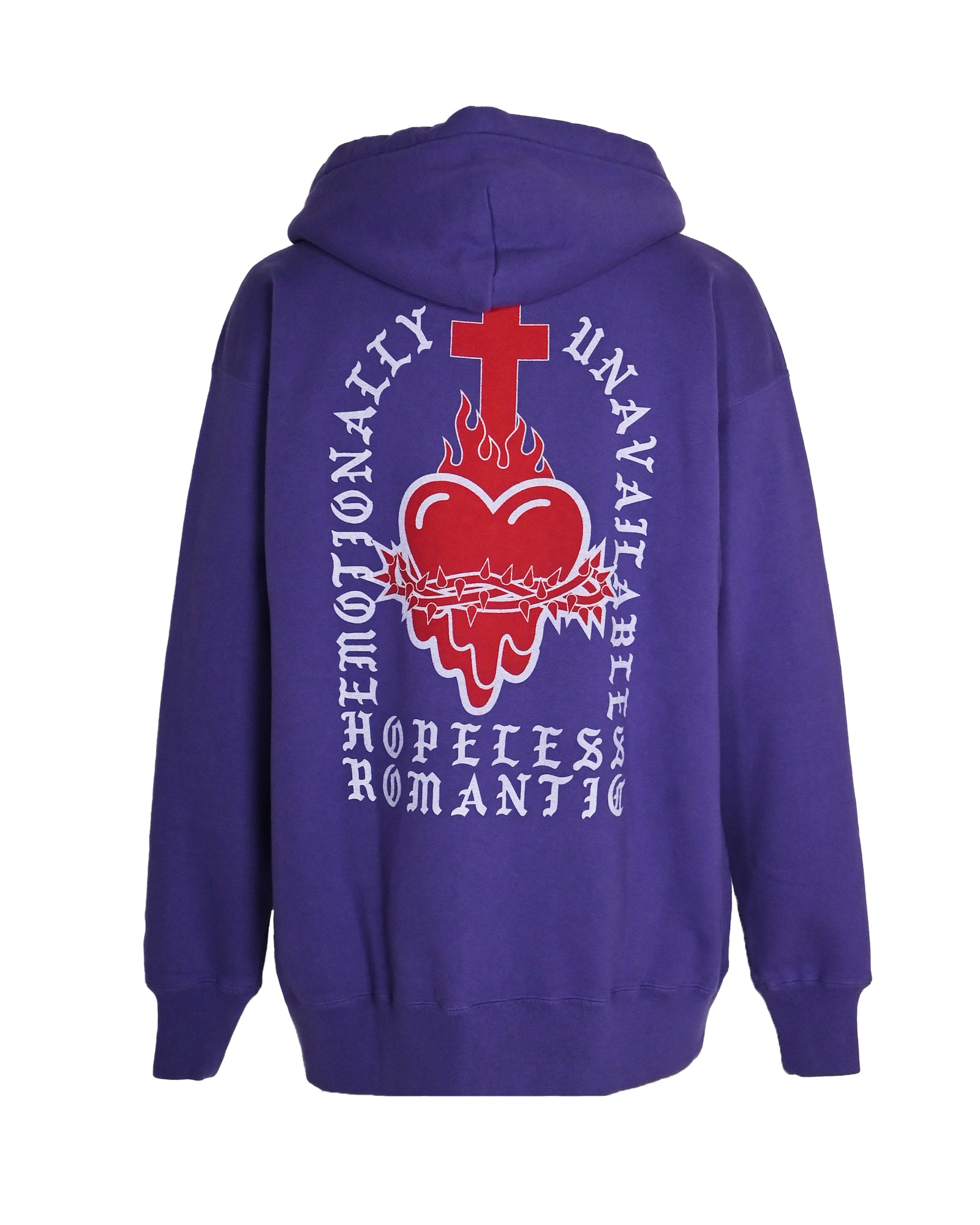 EMOTIONALLY UNAVAILABLE・エモーショナリー アンアベイラブル - パーカー・フーディ EU LOGO CL HOODIE / NAVY