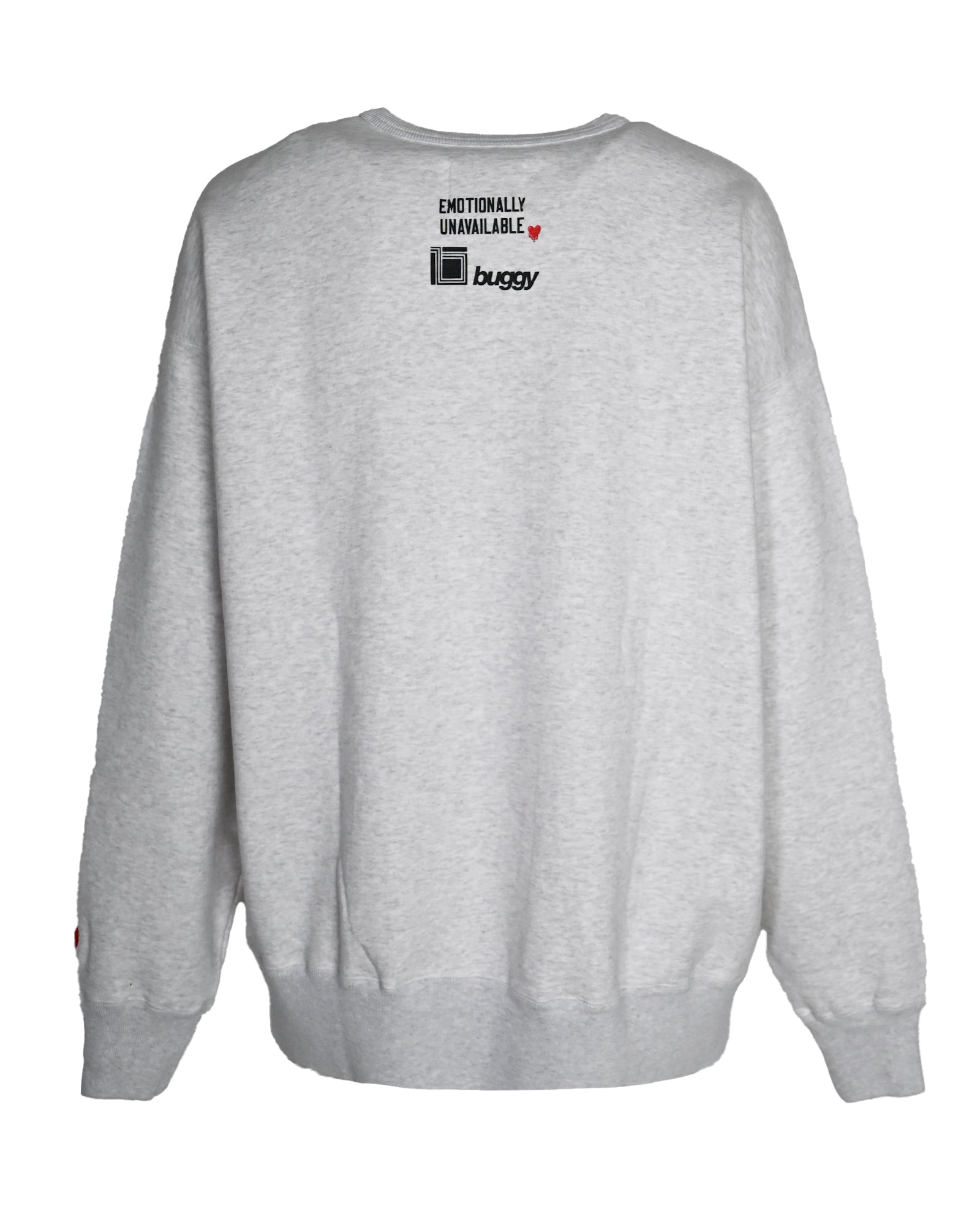 EMOTIONALLY UNAVAILABLE・emotional Unavailable -  EU BG FF-MASK CREW / GREY