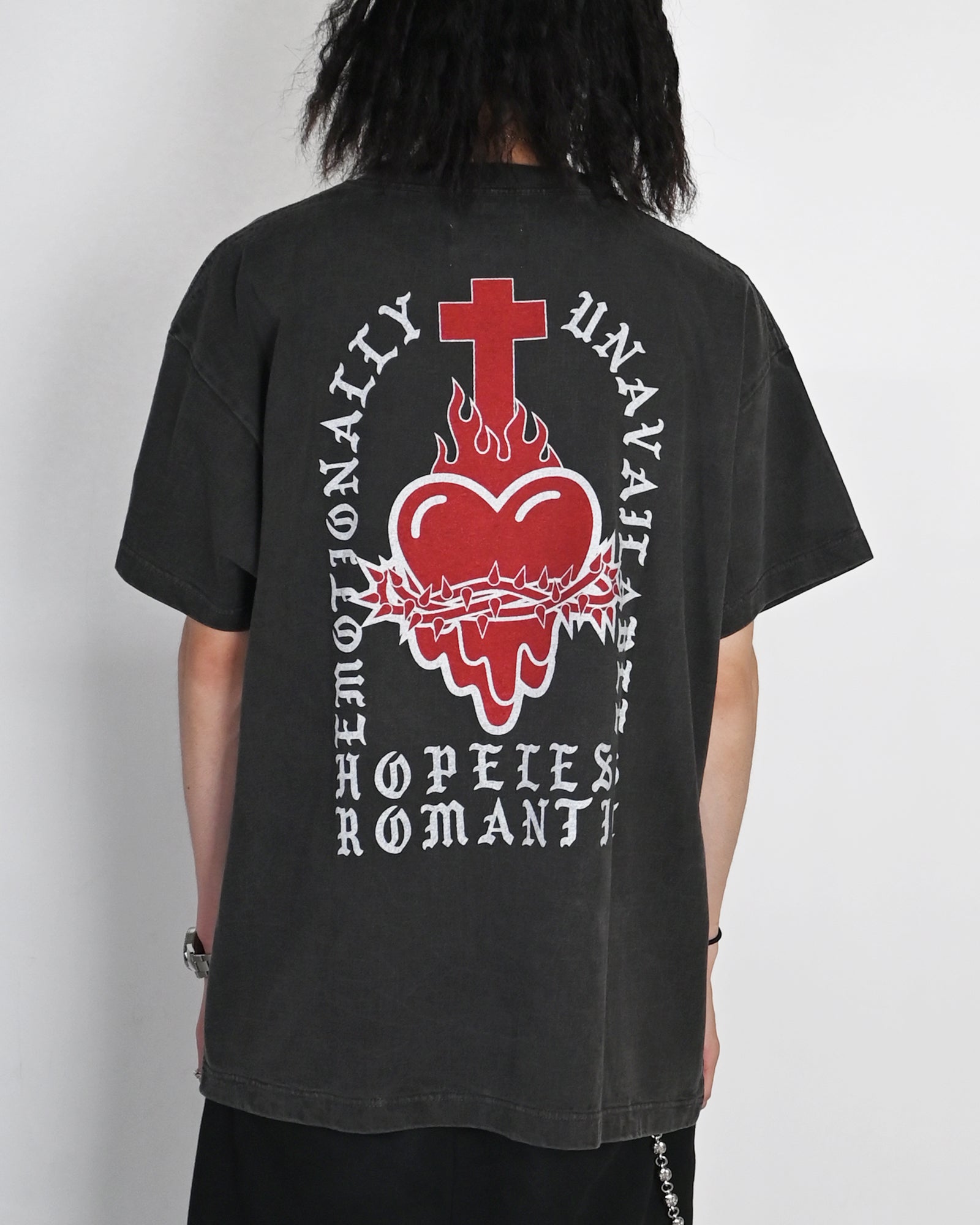 EMOTIONALLY UNAVAILABLE・エモーショナリー アンアベイラブル - Tシャツ・カットソー EU LOGO CL SS TEE / BLACK