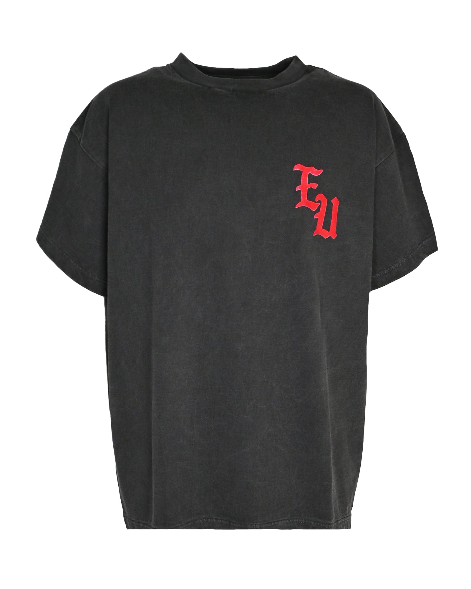 EU LOGO CL SS TEE / BLACK