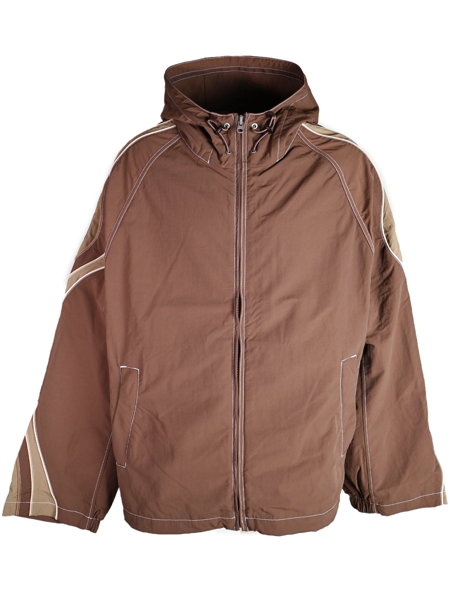 UNISEX UFO TRACK JACKET WOVEN / BROWN