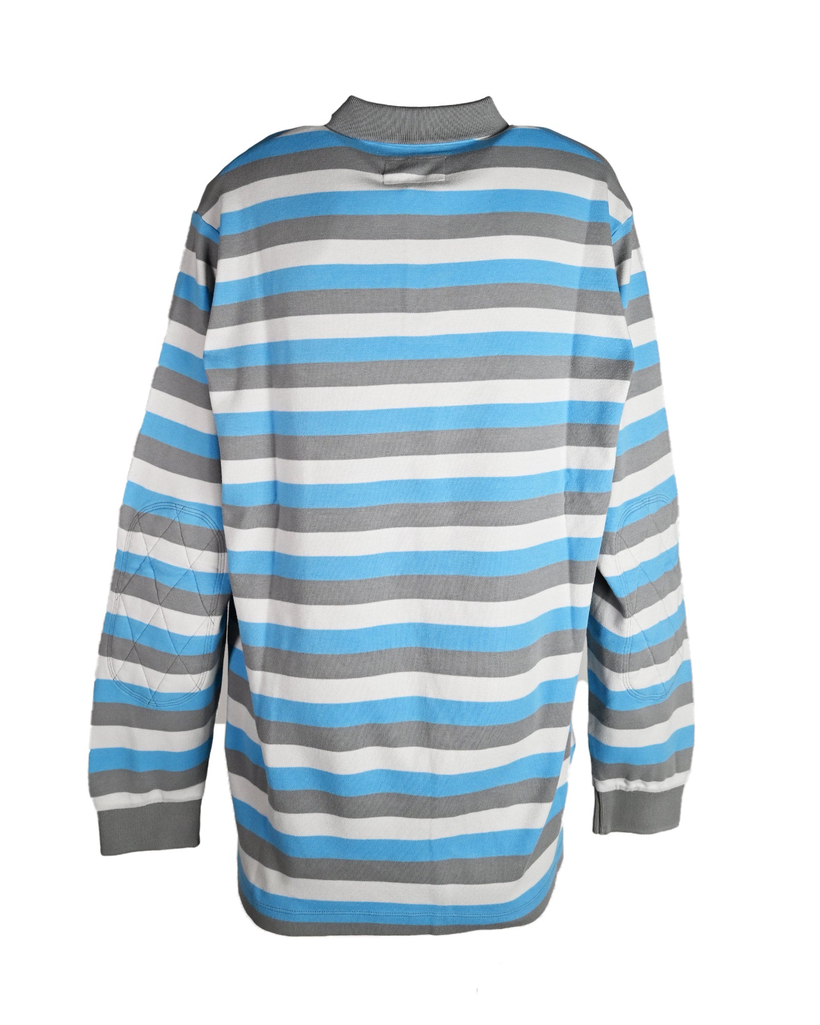 ERL・イーアールエル - ポロシャツ UNISEX STRIPED LONG SLEEVE POLO KNIT / MULTI