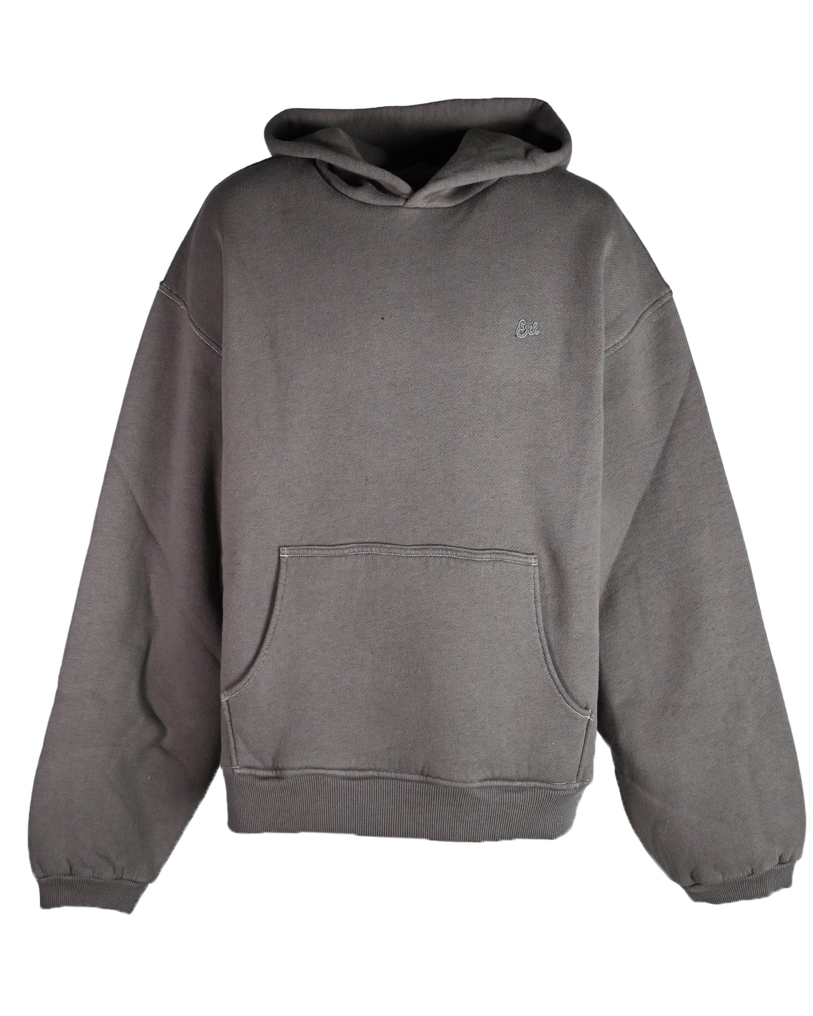 UNISEX HEATHERED HOODIE KNIT / TAUPE