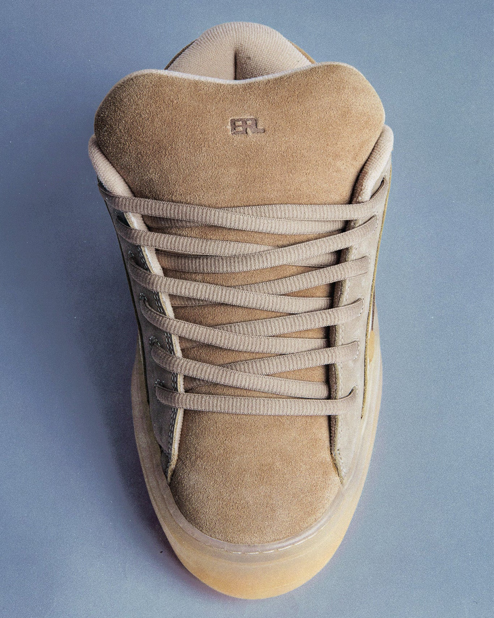 ERL・イーアールエル - ローカットスニーカー UNISEX ERL QUAD VAMP LEATHER / BEIGE