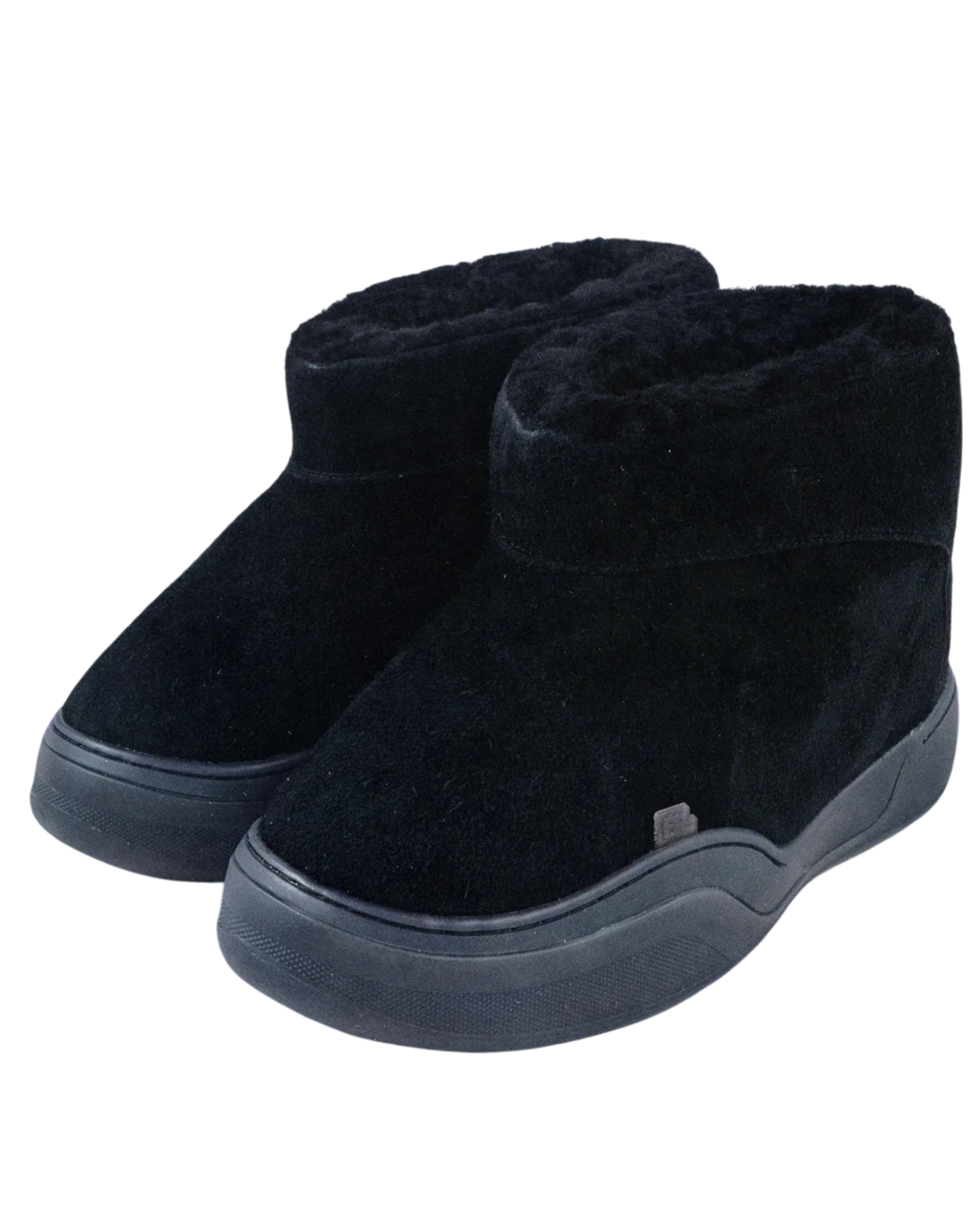 ERL・イーアールエル - ハイカットスニーカー UNISEX ERL VAMP BOOT LEATHER / BLACK