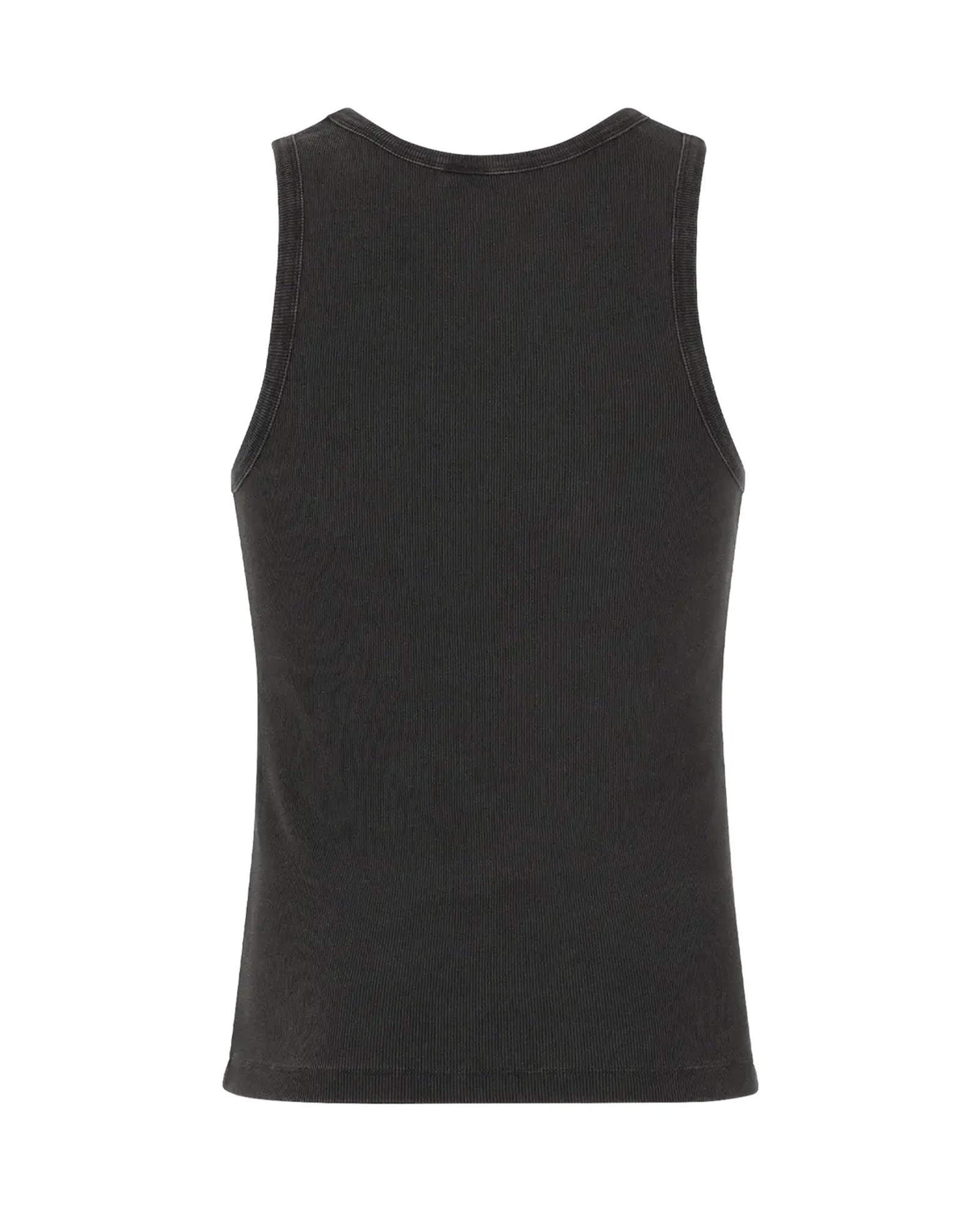 Entire studios・entire studio -  RIB TANK / WASHED BLACK