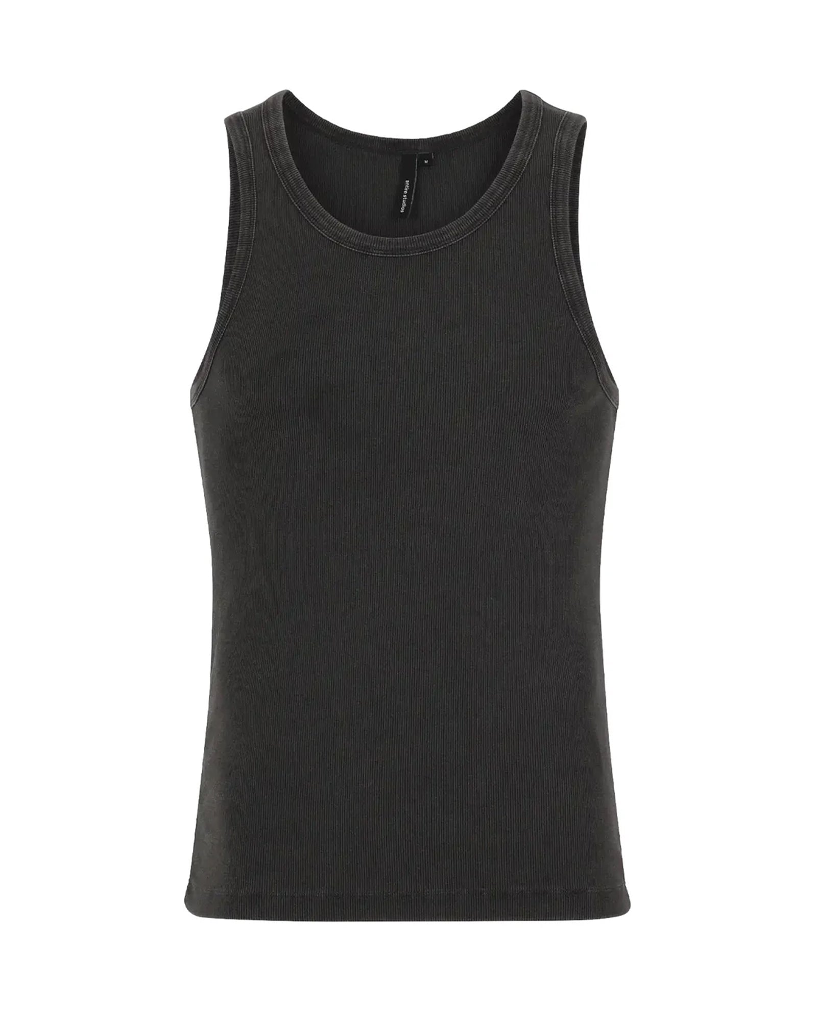 Entire studios・エンタイアスタジオ -  RIB TANK / WASHED BLACK