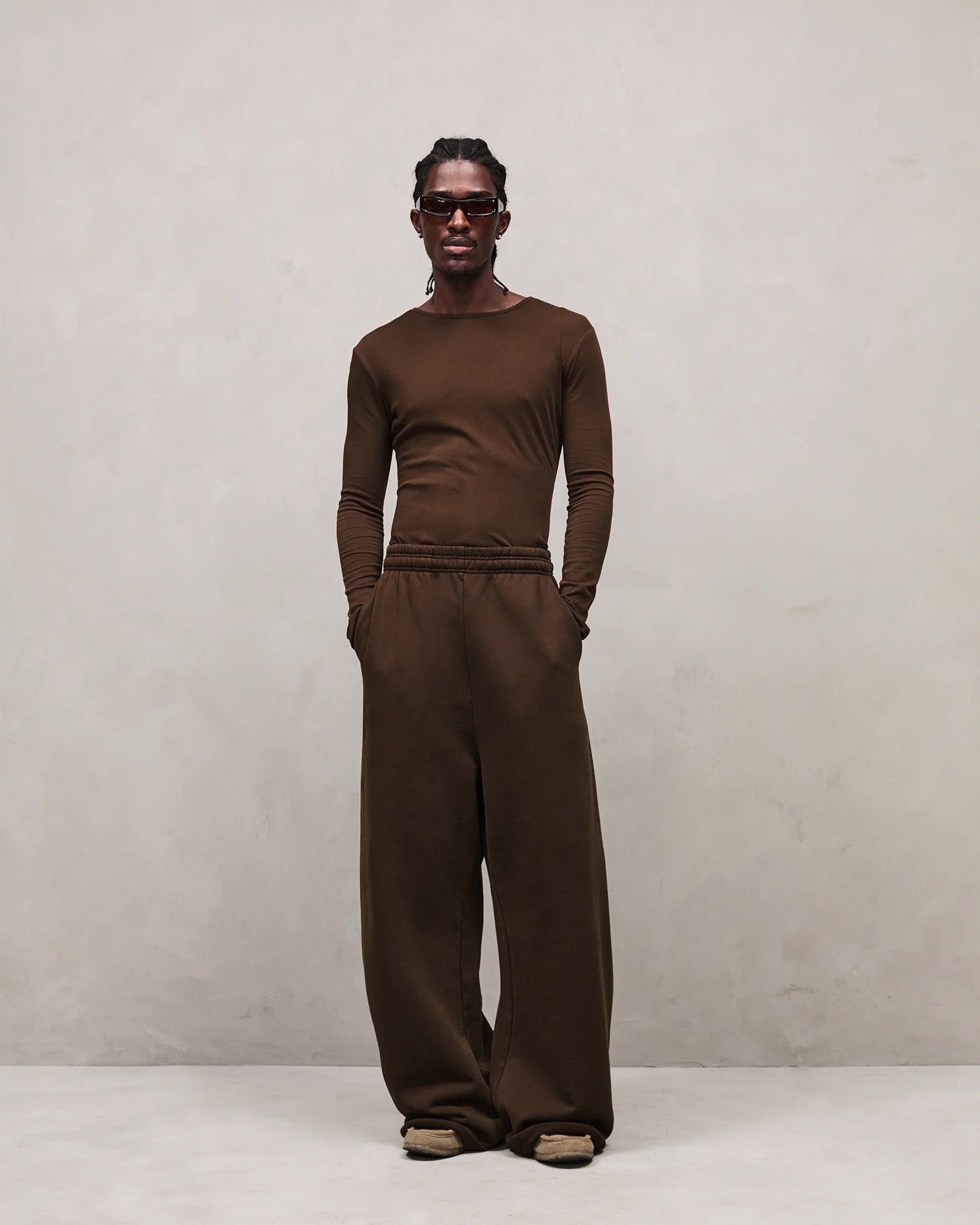 Entire studios・entire studio -  FULL SWEATPANT / BRUNETTE
