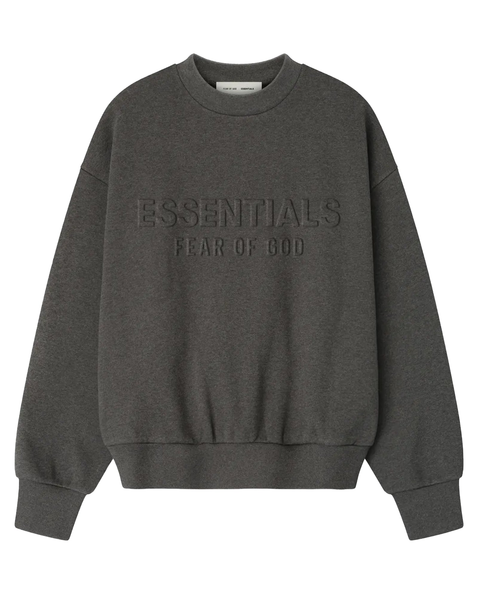 CLASSIC CREWNECK SWEATSHIRT / CHARCOAL HEATHER