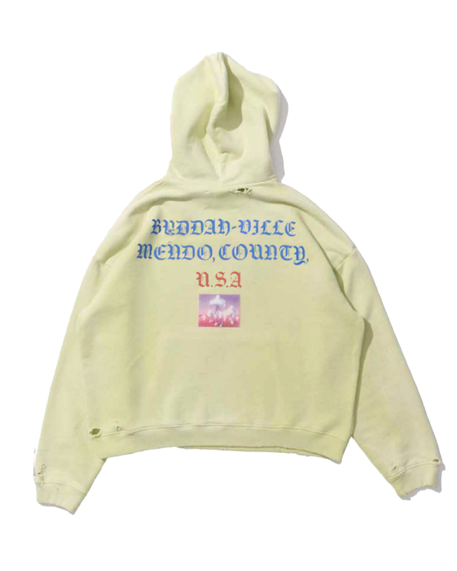 Paly Hollywood・パリー　ハリウッド - パーカー・フーディ ETERNAL RETURN HOODED SWEATSHIRT / LIME GREEN