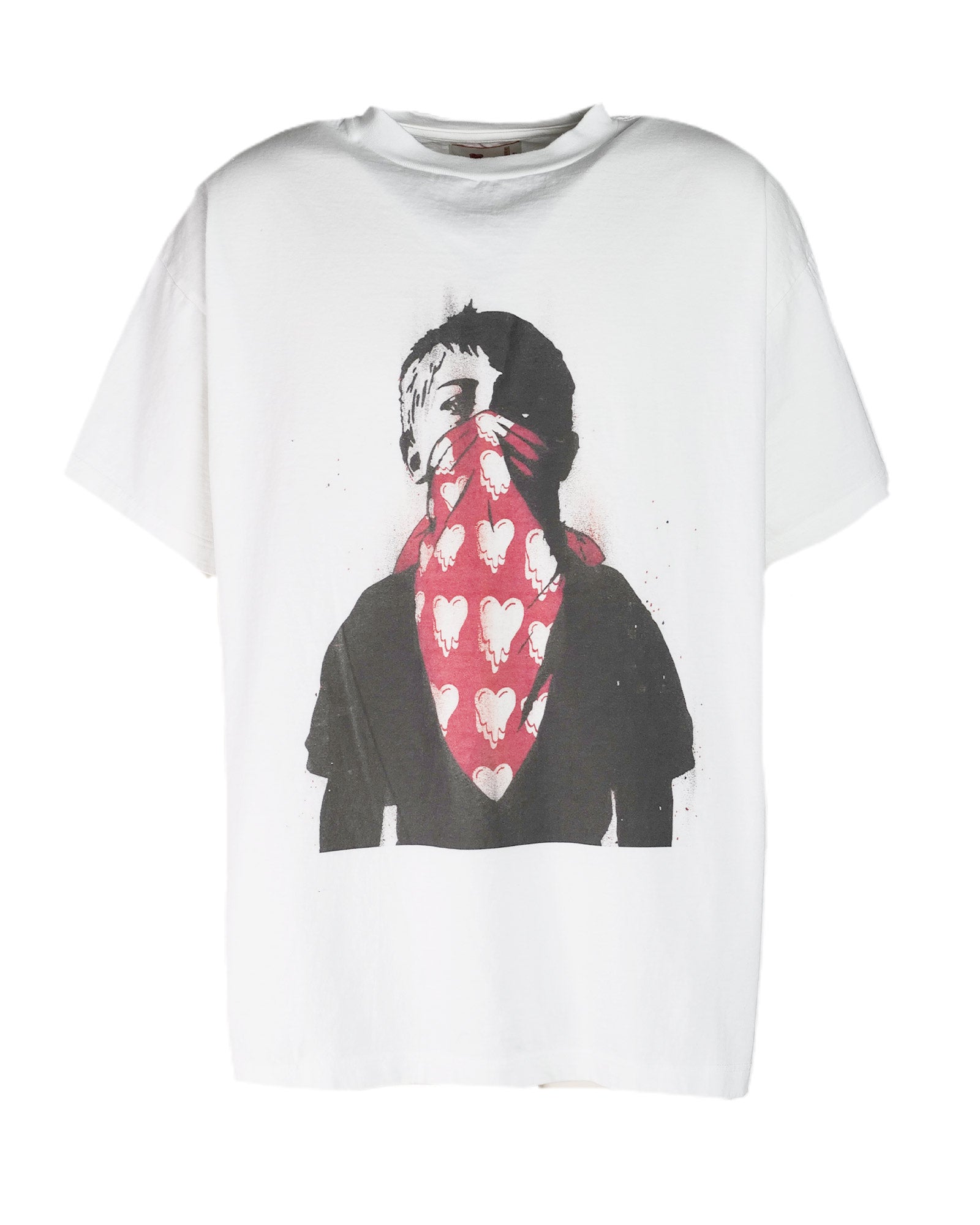EMOTIONALLY UNAVAILABLE・エモーショナリー アンアベイラブル -  EU DK MASK SS TEE / WHITE