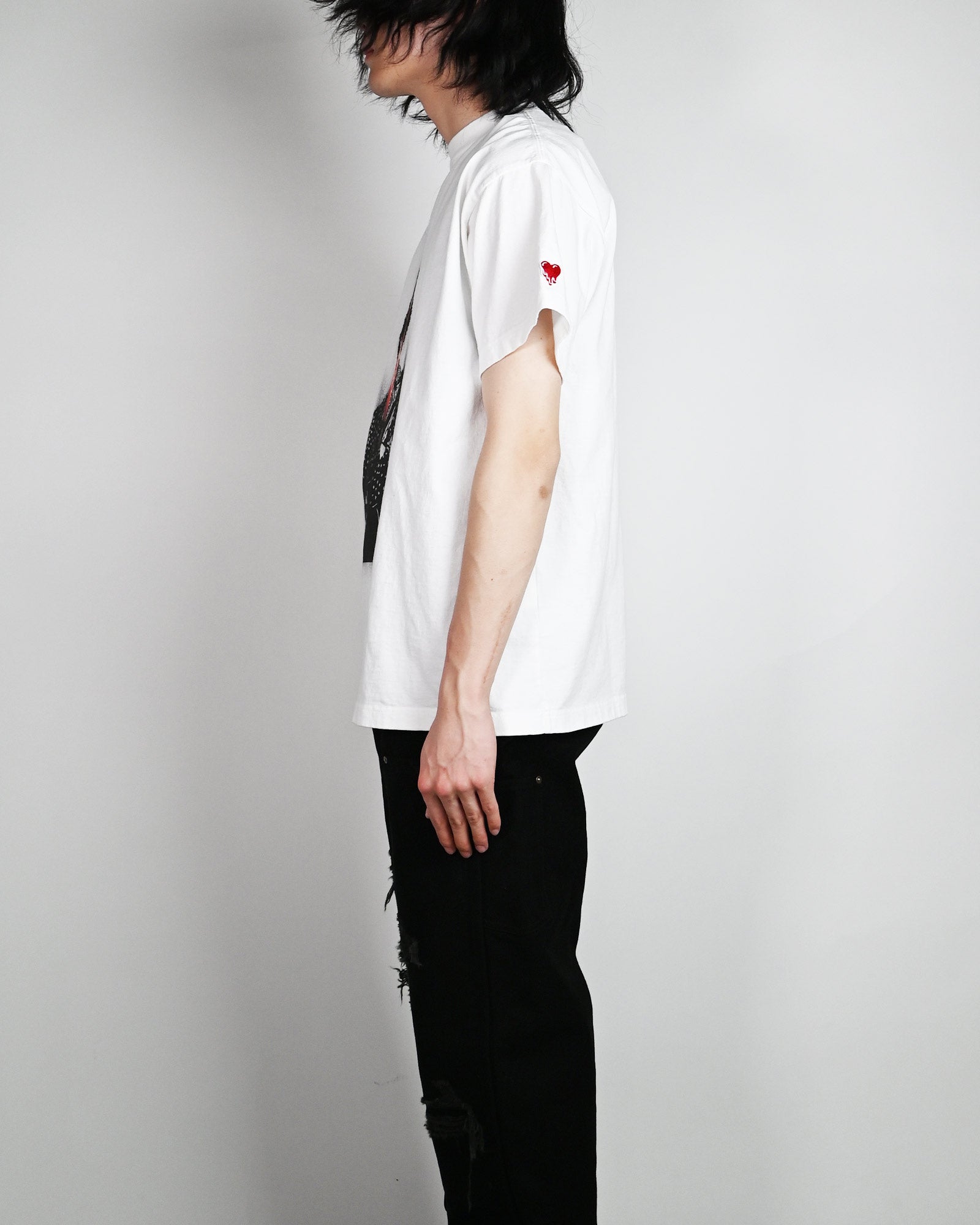 EMOTIONALLY UNAVAILABLE・エモーショナリー アンアベイラブル -  EU DK PANK SS TEE / WHITE