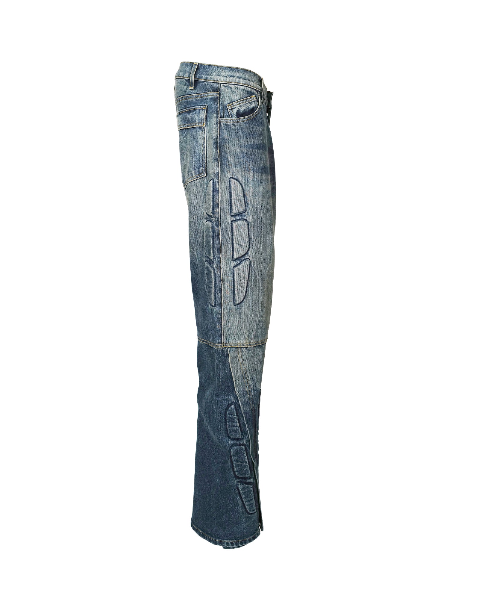 SATOSHI NAKAMOTO・サトシナカモト - デニムパンツ ENDURO DENIM / BLUE