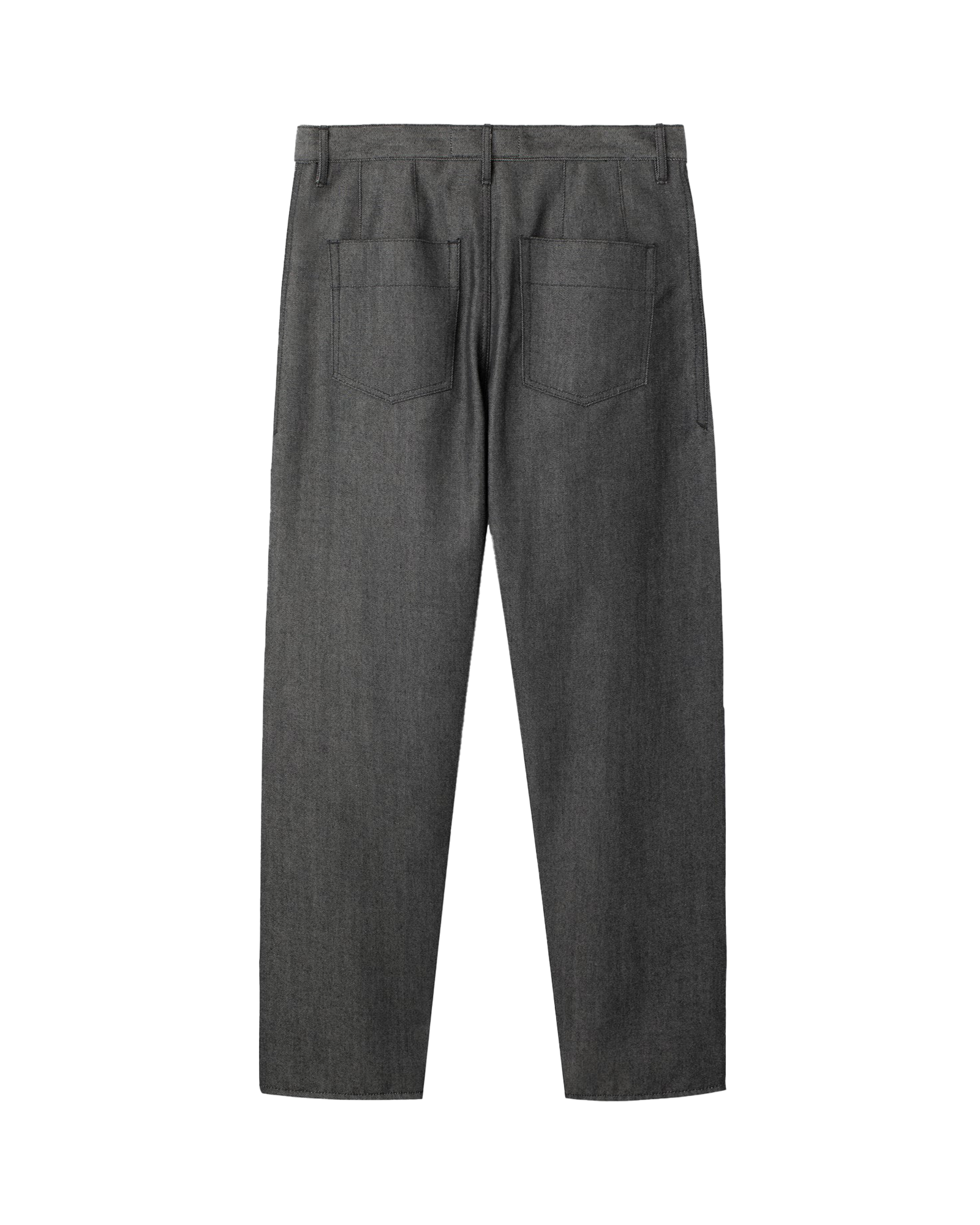 OVERCOAT・オーバーコート - デニムパンツ DENIM WIDE LEG PANT / BLACK