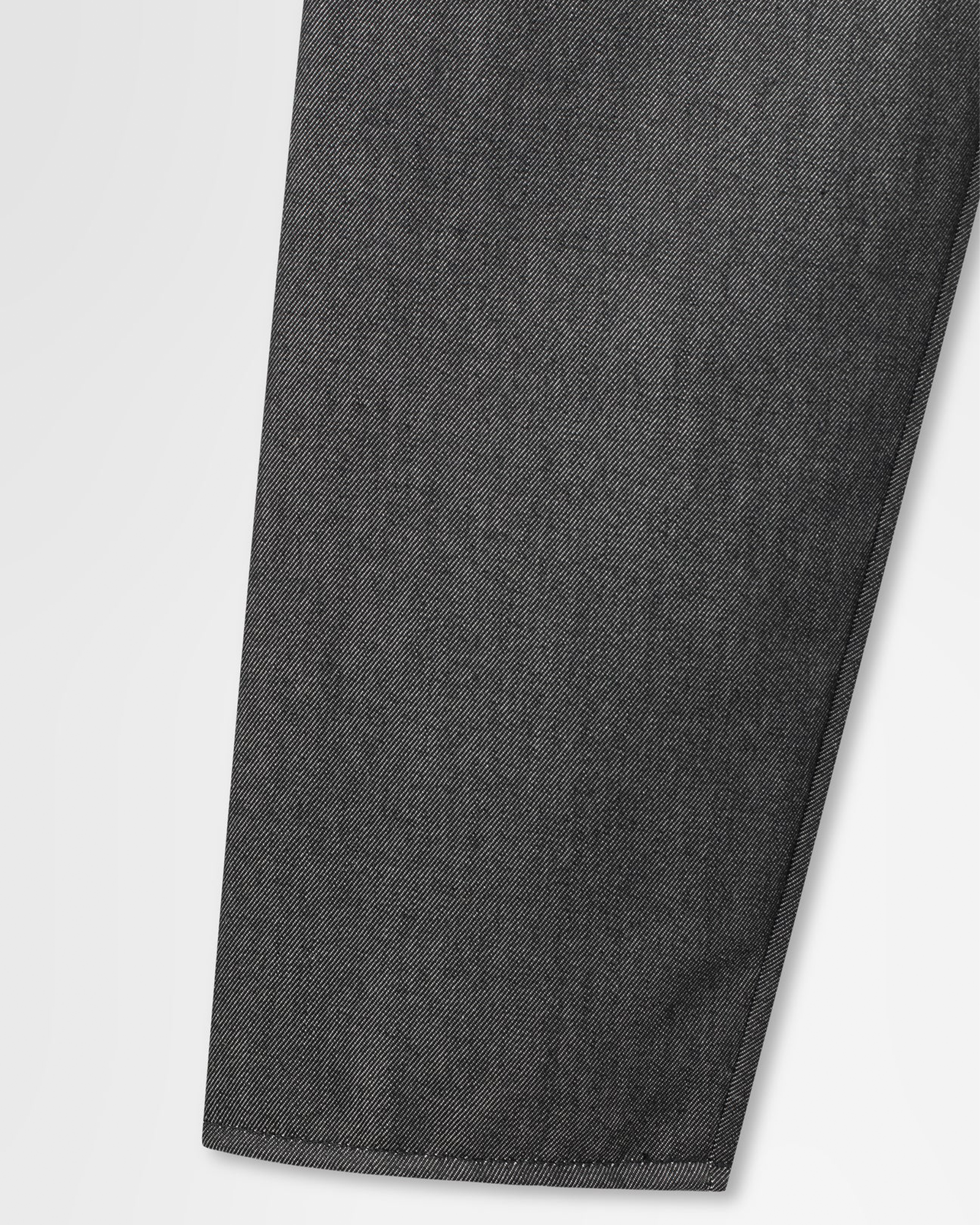 OVERCOAT・オーバーコート - デニムパンツ DENIM WIDE LEG PANT / BLACK