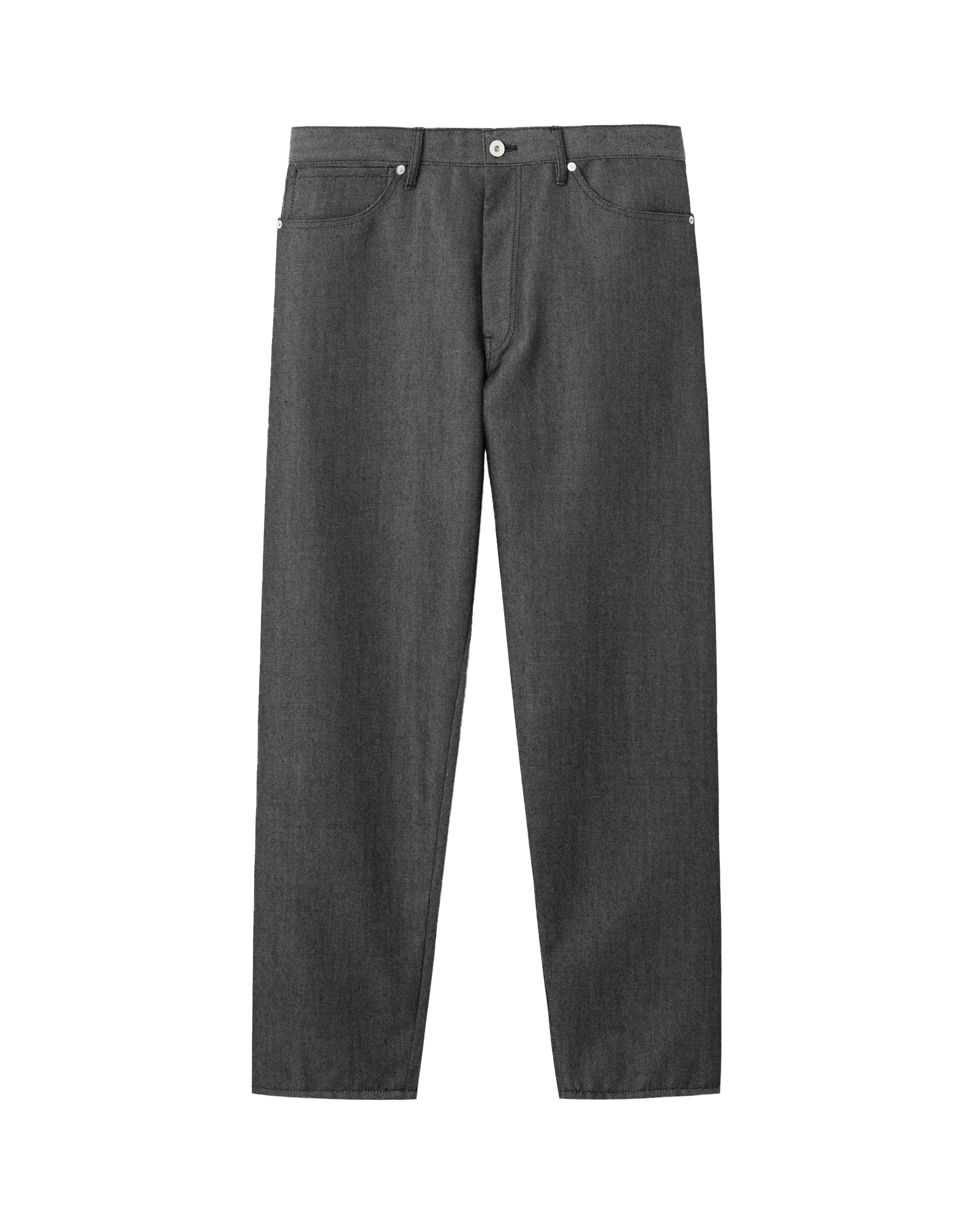 OVERCOAT・オーバーコート - デニムパンツ DENIM WIDE LEG PANT / BLACK