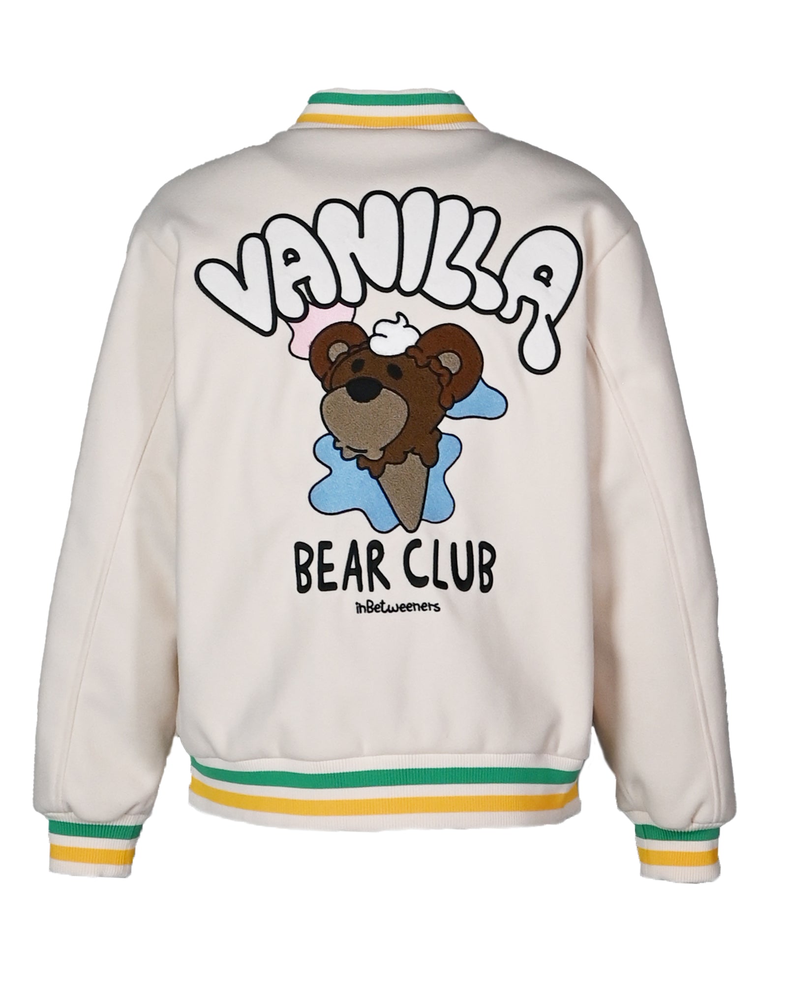 InBetweeners・インビトゥウィーナーズ - ジャケット COLLEGE JACKET UNISEX / CREAM