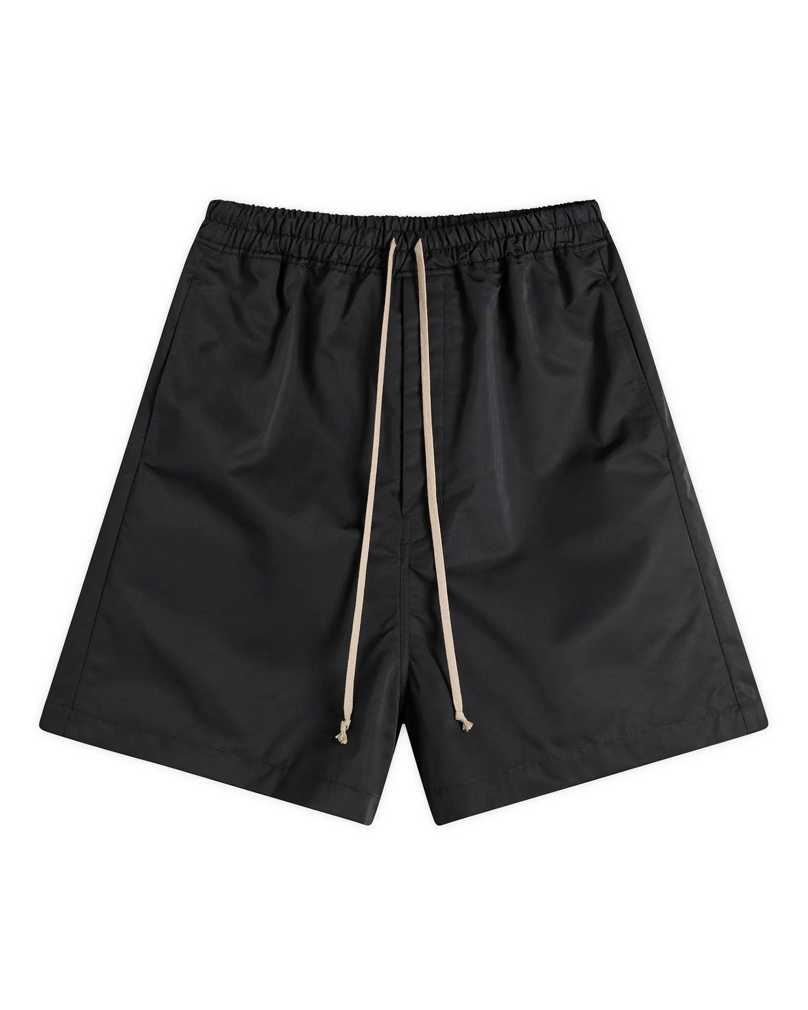 RICK OWENS・リック オウエンス - ハーフ・ショートパンツ FAUN SHORTS / BLACK / MU