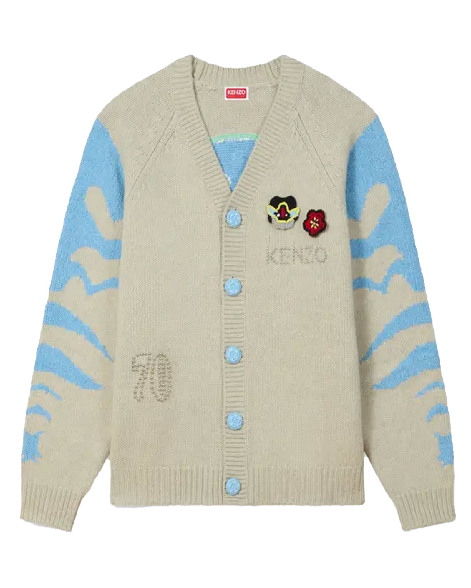 RWS KENZO PACHINKO CARDIGAN / IVORY