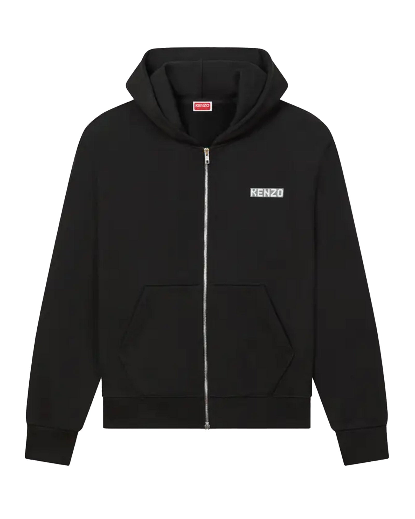 KENZO CITY CLASSIC FULL ZIP HOODIE / BLACK