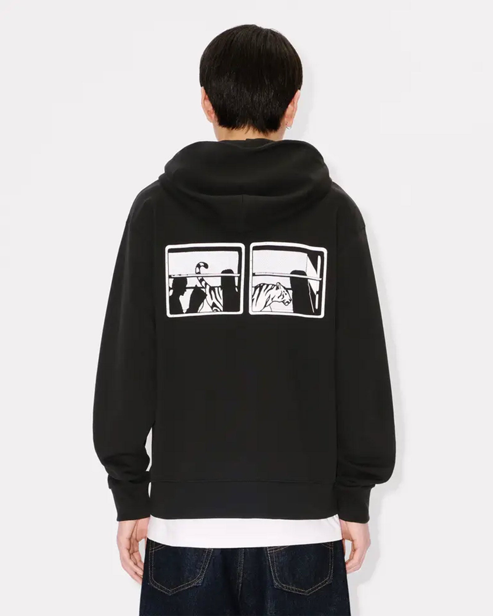 KENZO・ケンゾー - パーカー・フーディ KENZO CITY CLASSIC FULL ZIP HOODIE / BLACK