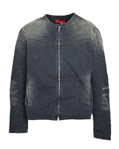 424 (フォートゥーフォー) TOKYO JACKET / BLACK LEATHER | Detail