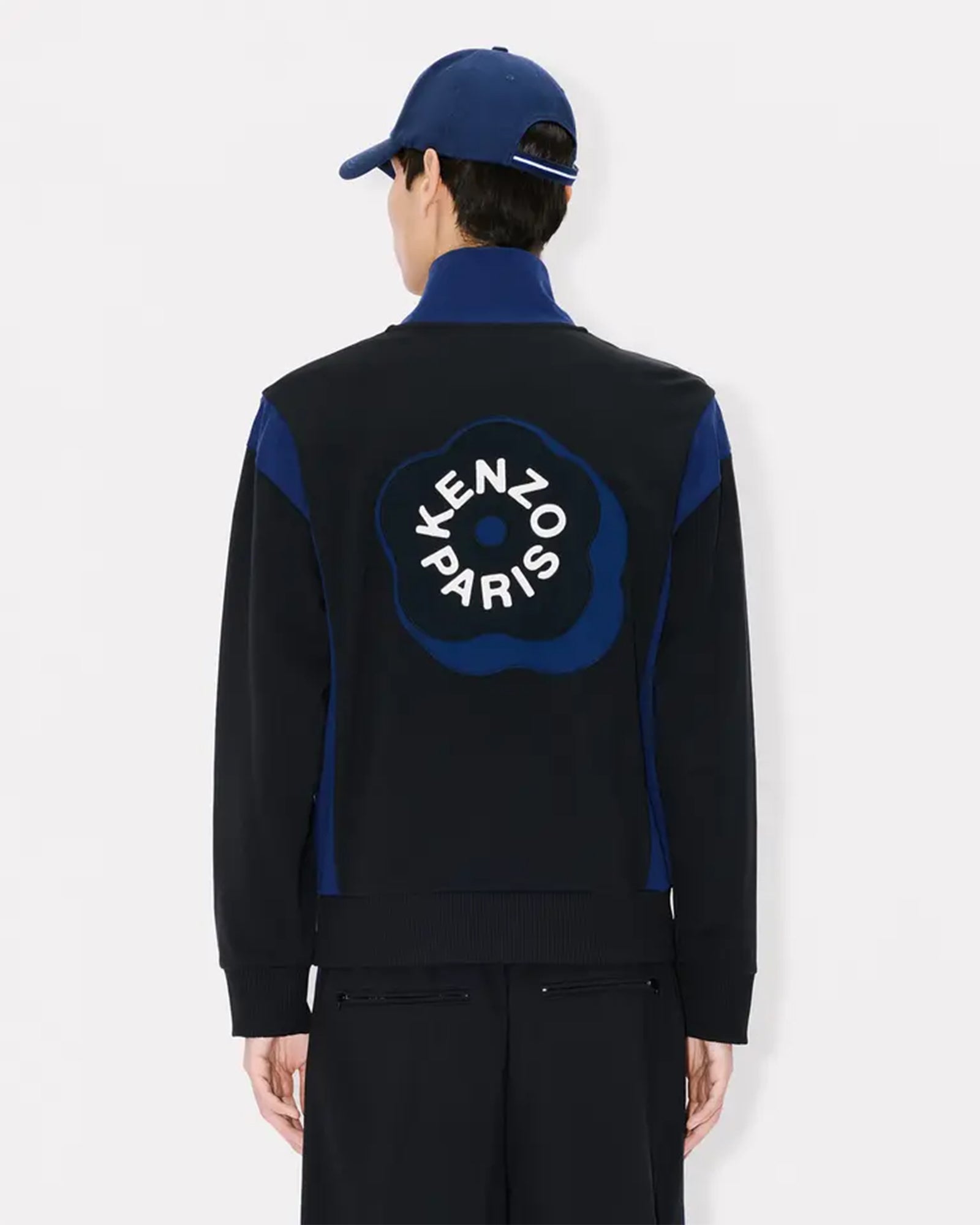 KENZO・ケンゾー - トップス BOKE FLOWER 2.0 EMBROIDERED TRACK JACKET / BLACK