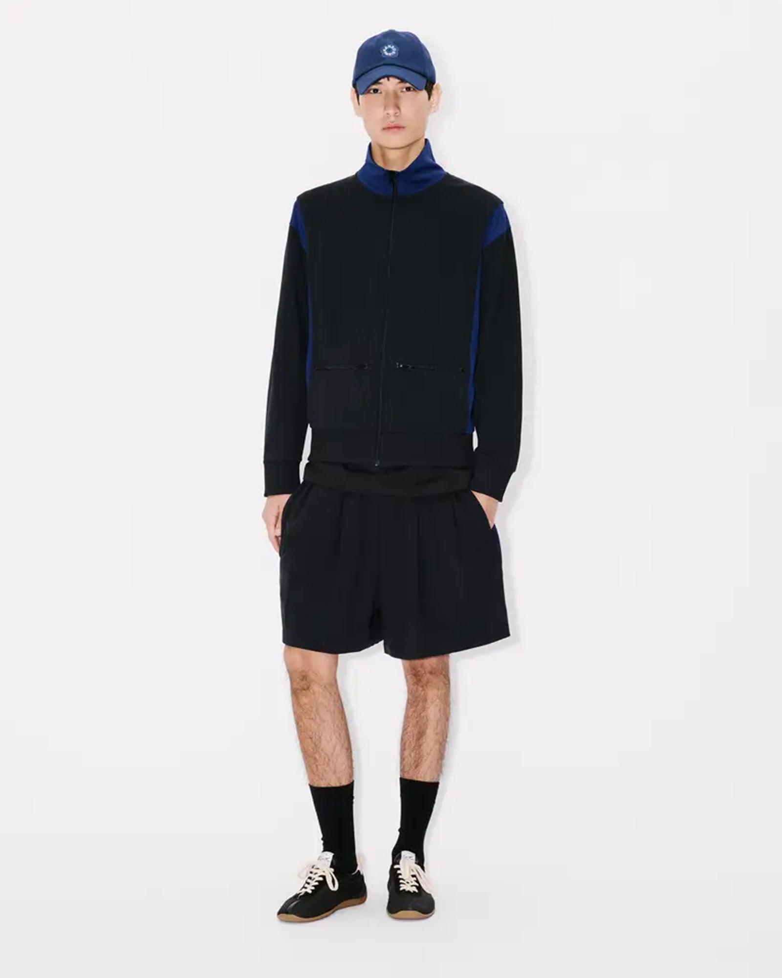 KENZO・ケンゾー - トップス BOKE FLOWER 2.0 EMBROIDERED TRACK JACKET / BLACK