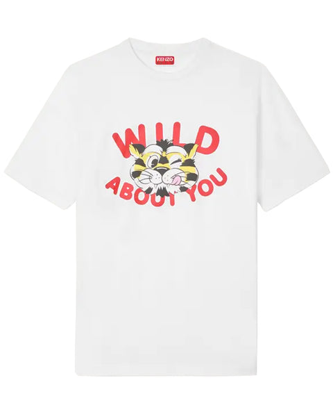 KENZO（ケンゾー） KENZO WILD TIGER CLASSIC T-SHIRT / WHITE