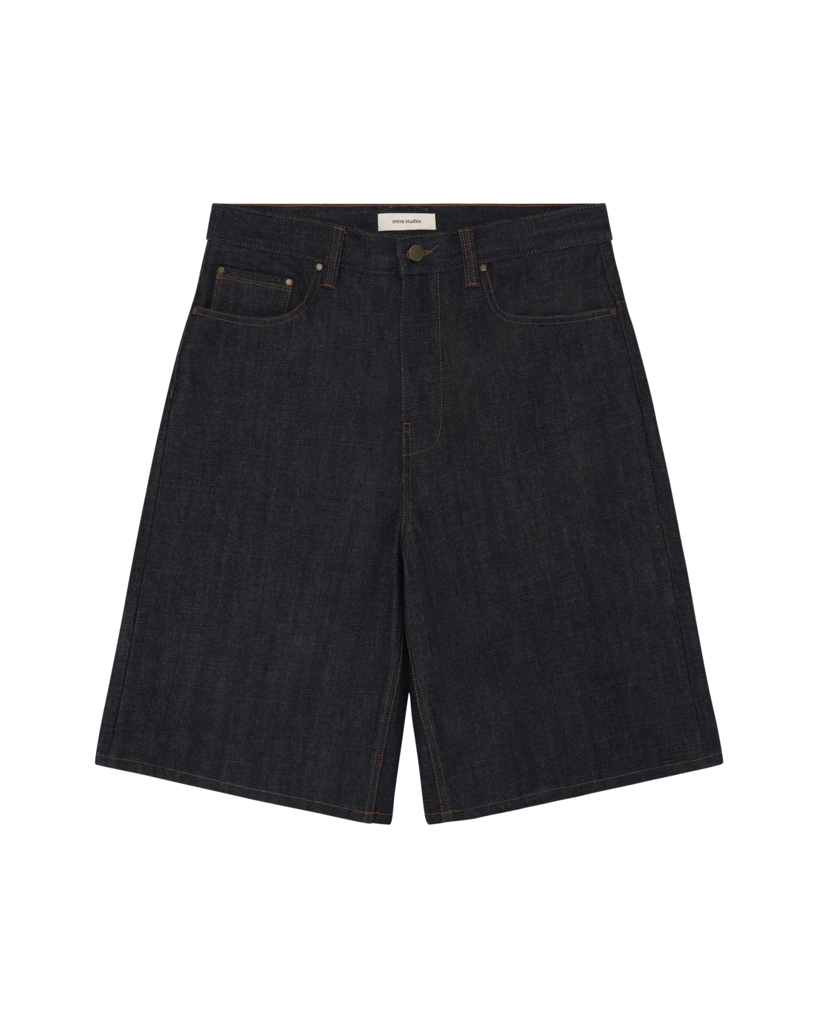Entire studios・エンタイアスタジオ - デニムパンツ FIELD SHORT / RAW INDIGO