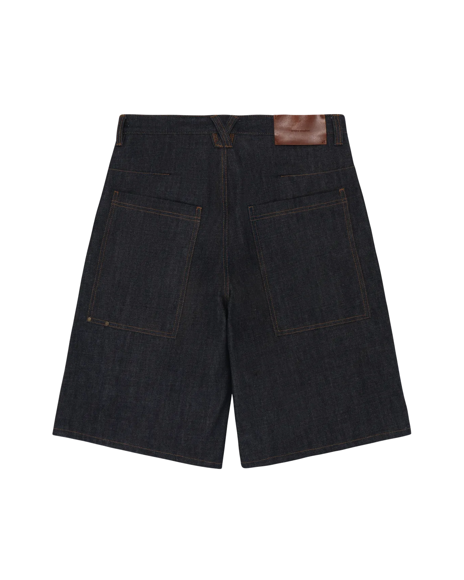 Entire studios・エンタイアスタジオ - デニムパンツ FIELD SHORT / RAW INDIGO