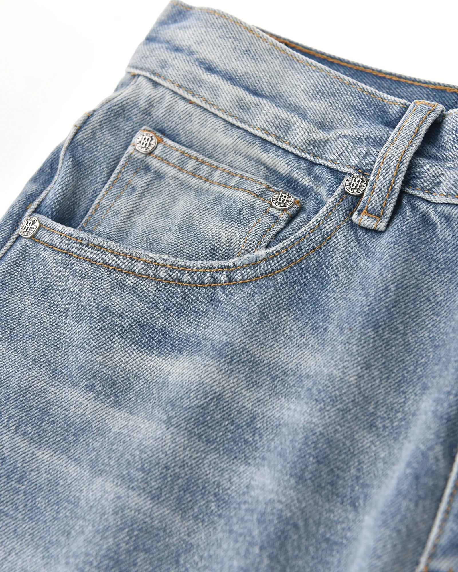 BIRTH OF ROYAL CHILD・バース・オブ・ロイヤル・チャイルド - デニムパンツ FIREWORKS WASH DENIM / BLUE