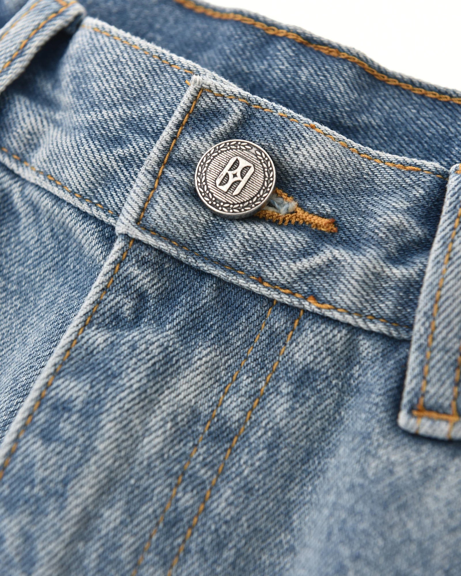 BIRTH OF ROYAL CHILD・バース・オブ・ロイヤル・チャイルド - デニムパンツ FIREWORKS WASH DENIM / BLUE