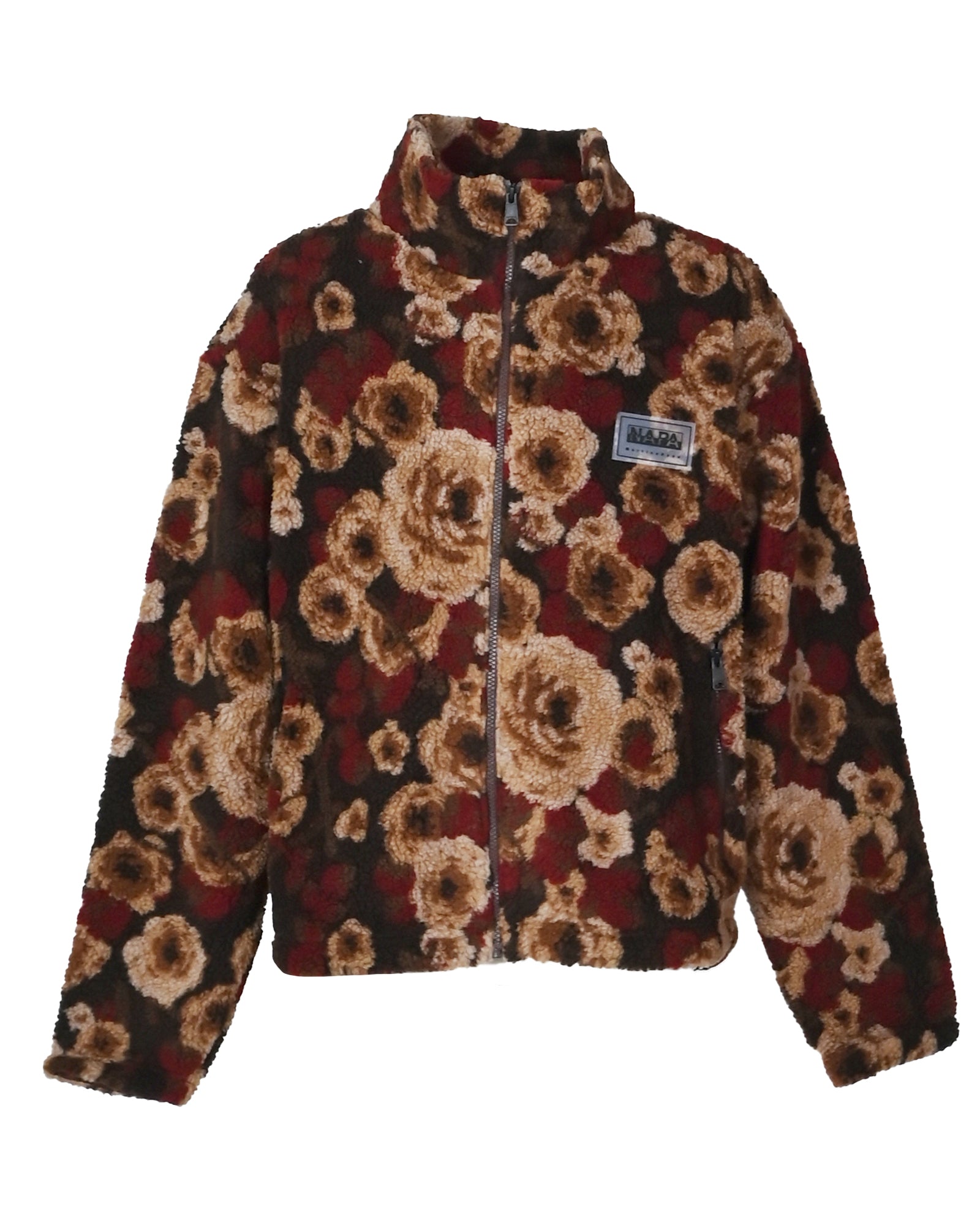 FLEECE T-EMIN JACQUARD REP / BROWN