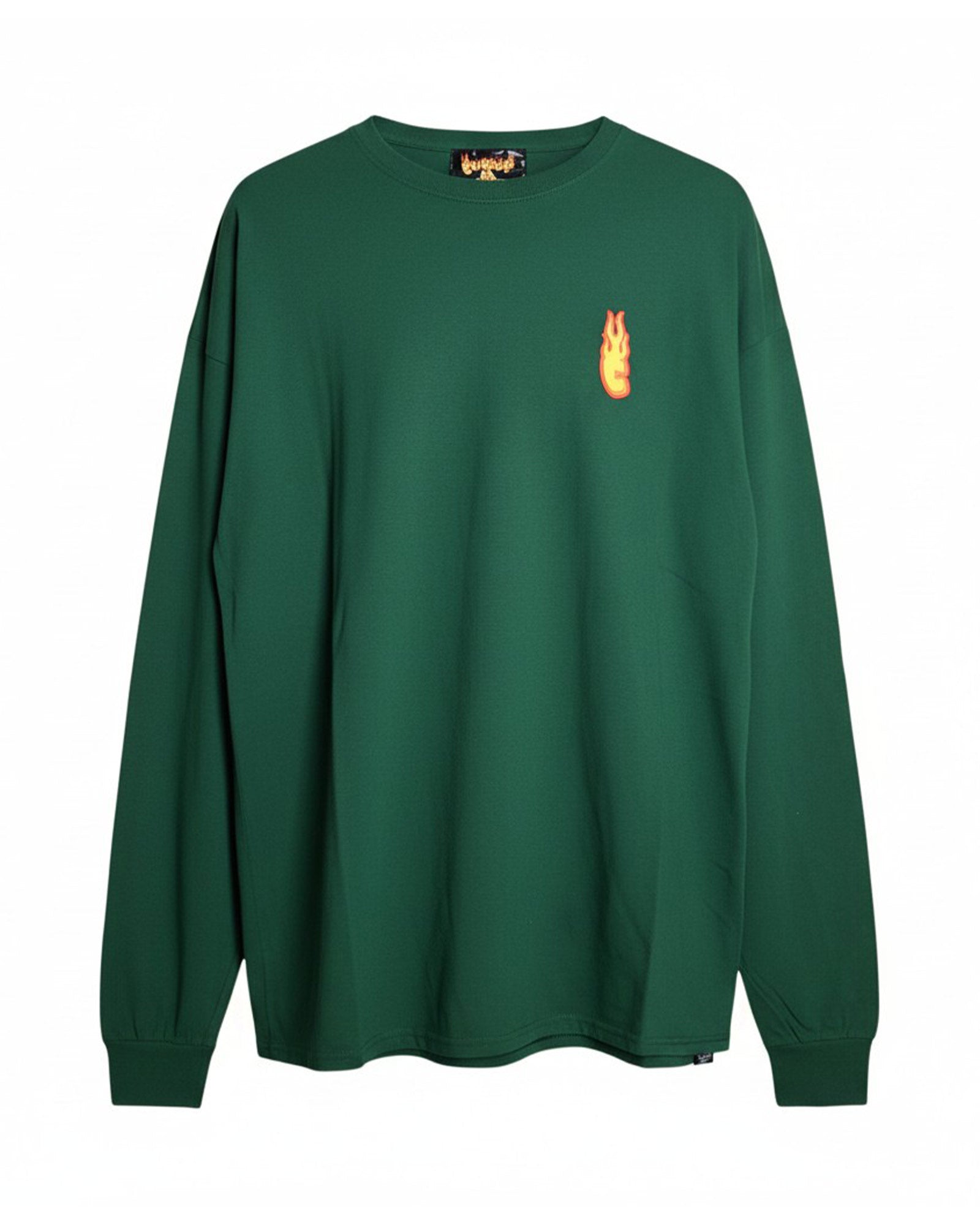 FLIP LONGSLEEVE TEE / GREEN