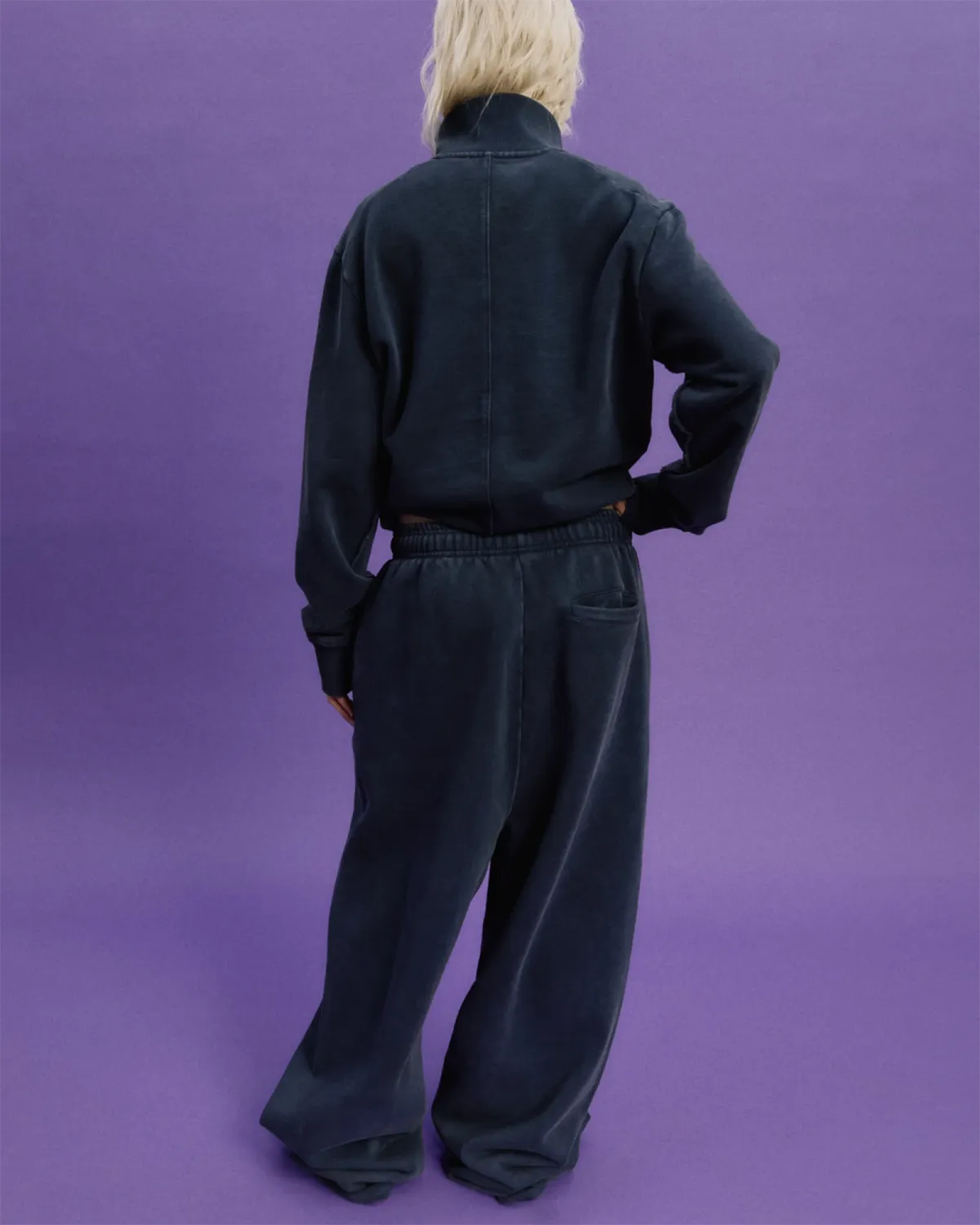 Entire studios・エンタイアスタジオ - スウェットパンツ FULL SWEATPANT / SALTED NAVY