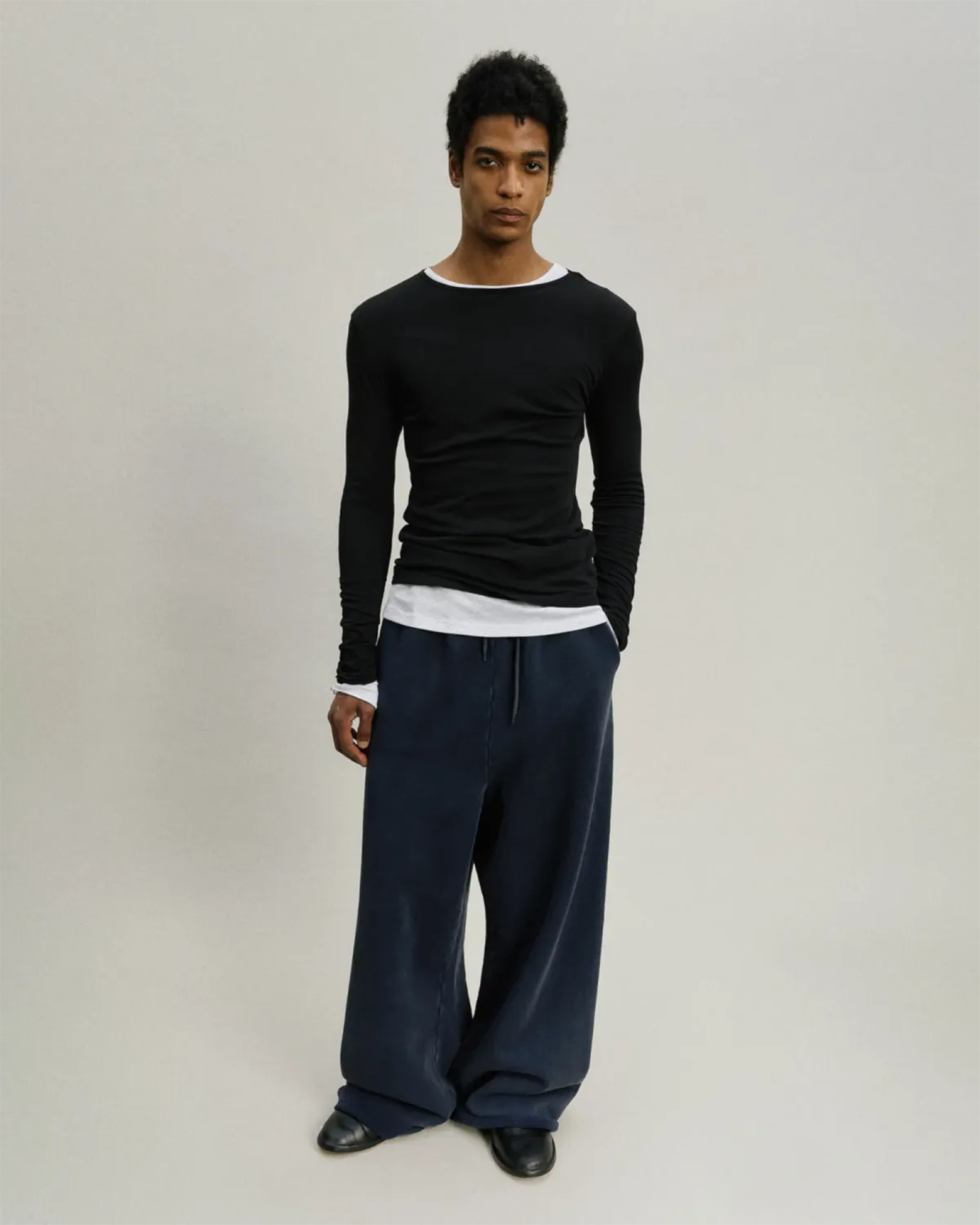 Entire studios・エンタイアスタジオ - スウェットパンツ FULL SWEATPANT / SALTED NAVY