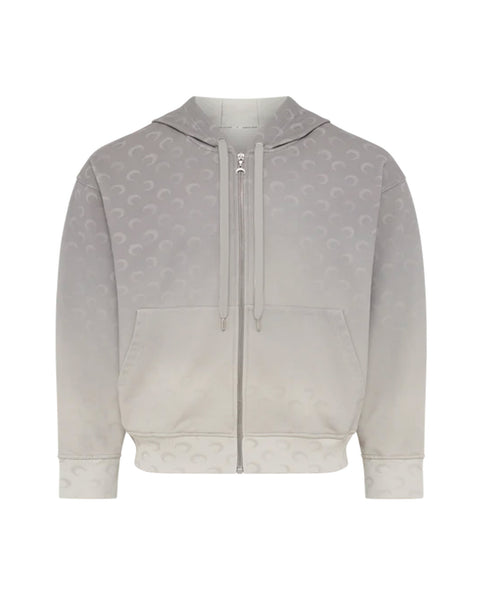 ふ*そ様 マリーンセル　Concealed Pockets ジャケット　ユニセッ marine serre(マリーンセル) ムーン柄デニムジャケット ブラック