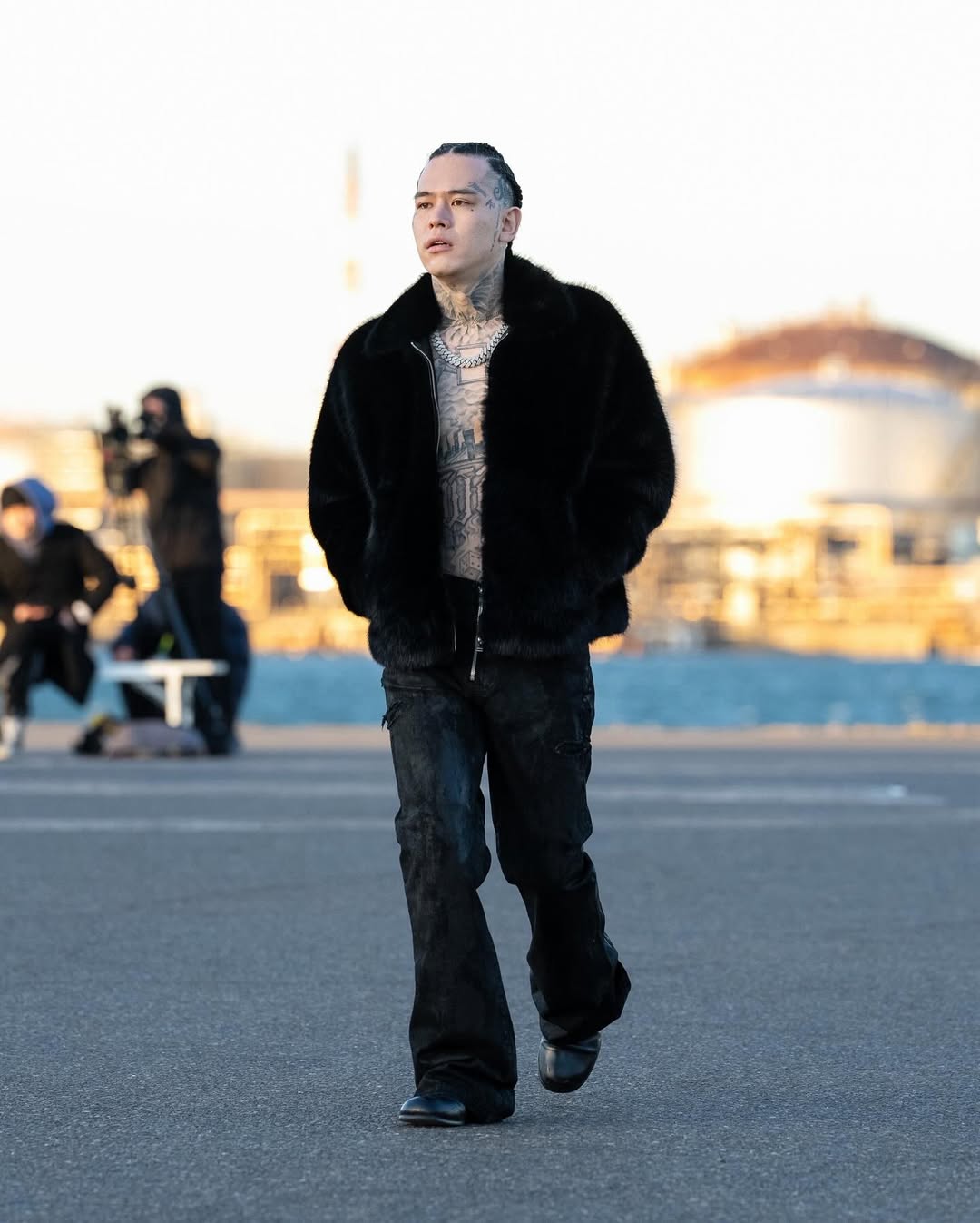 LAST NEST・last nest -  FUR JACKET / BLACK