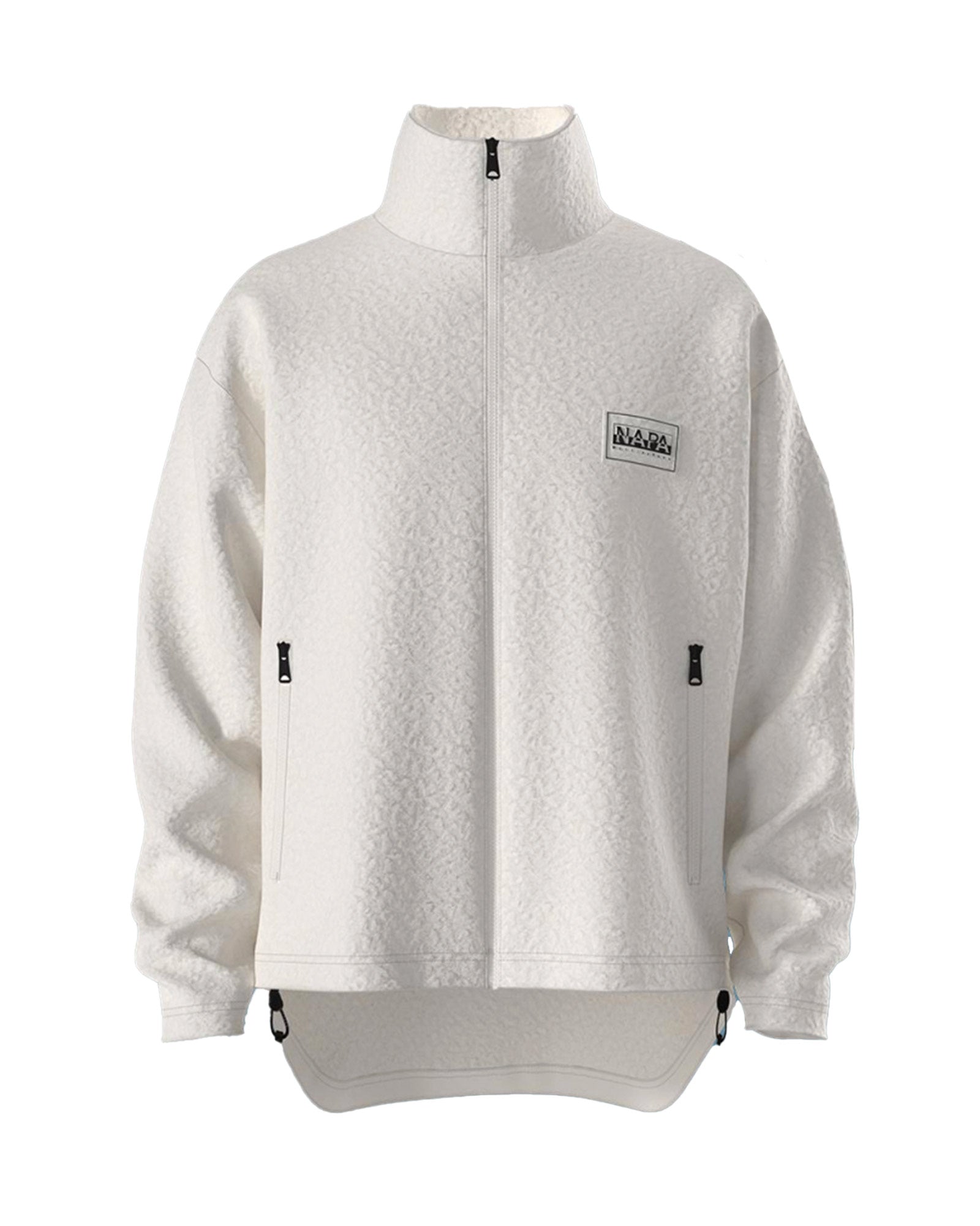 FLEECE T-EMIN WOOL REP / WHITE