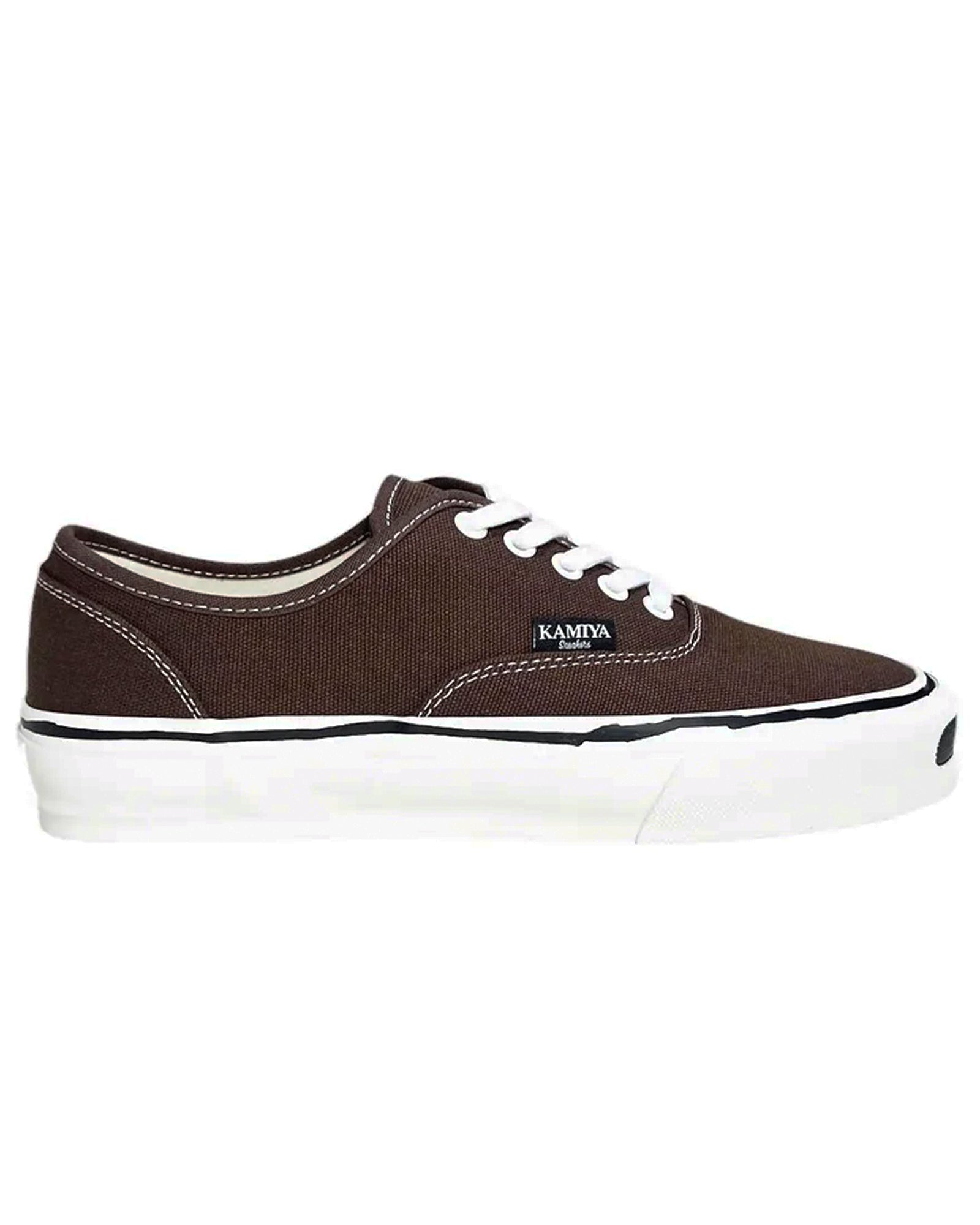 KAMIYA・Kamiya -  "HERC" VULCANIZED SNEAKER / BROWN