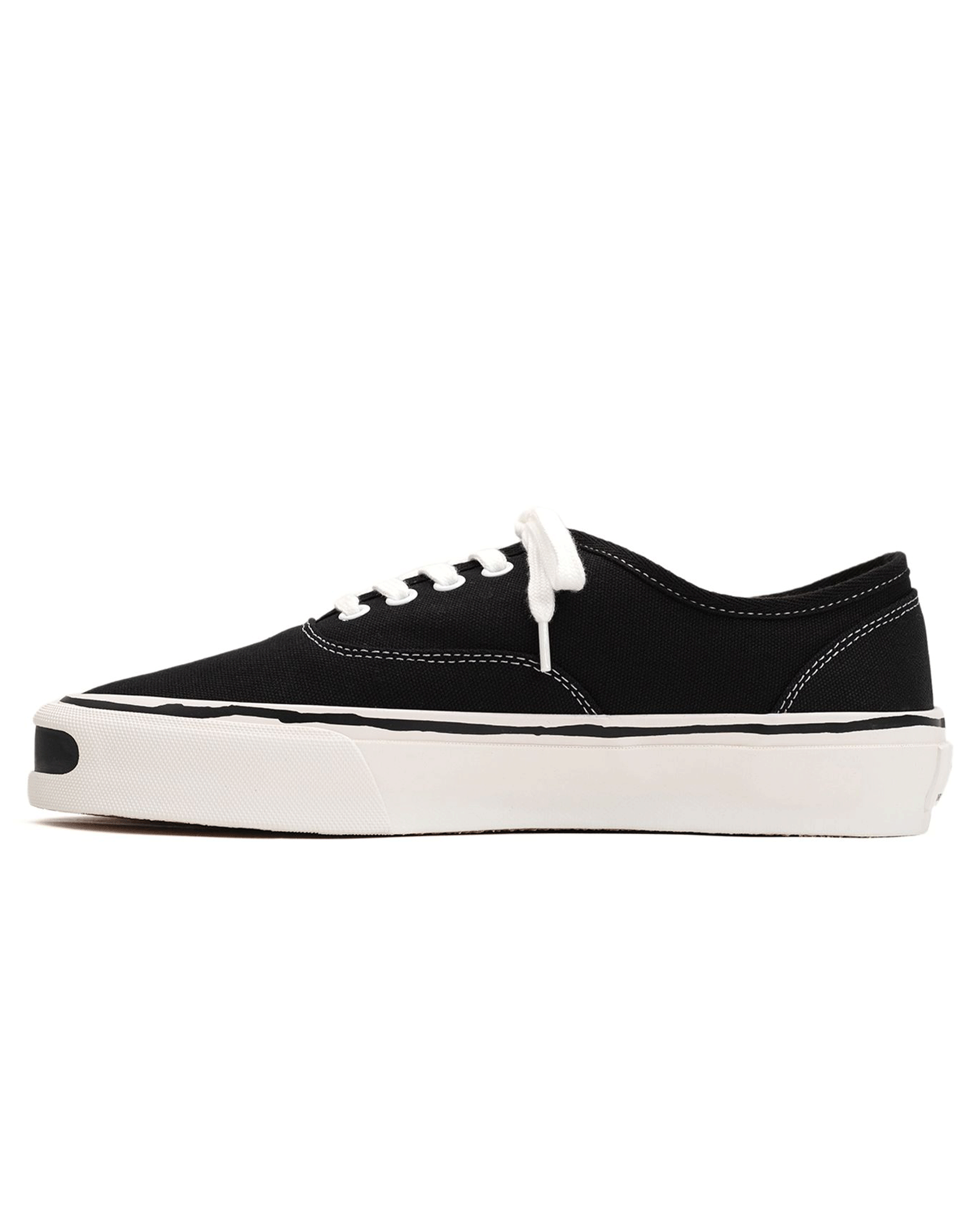 KAMIYA・カミヤ - ローカットスニーカー "HERC" VULCANIZED SNEAKER / BLACK