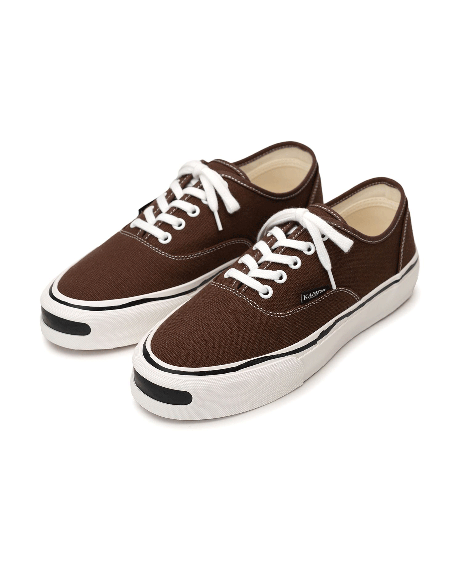 KAMIYA・カミヤ - ローカットスニーカー "HERC" VULCANIZED SNEAKER / BROWN