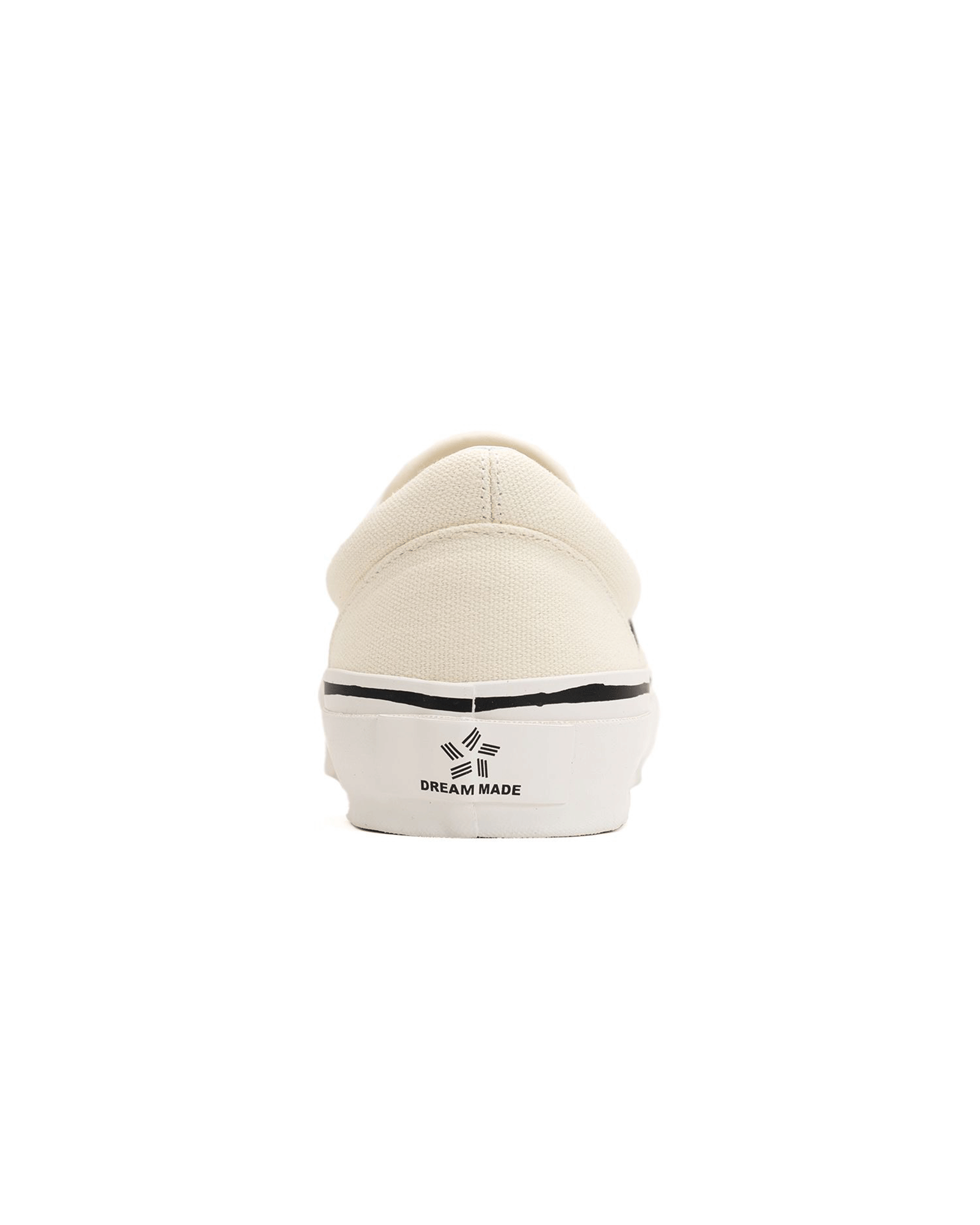 KAMIYA・カミヤ - ローカットスニーカー "CORNELL" FIRE PATTERN VULCANIZED SNEAKER / WHITE