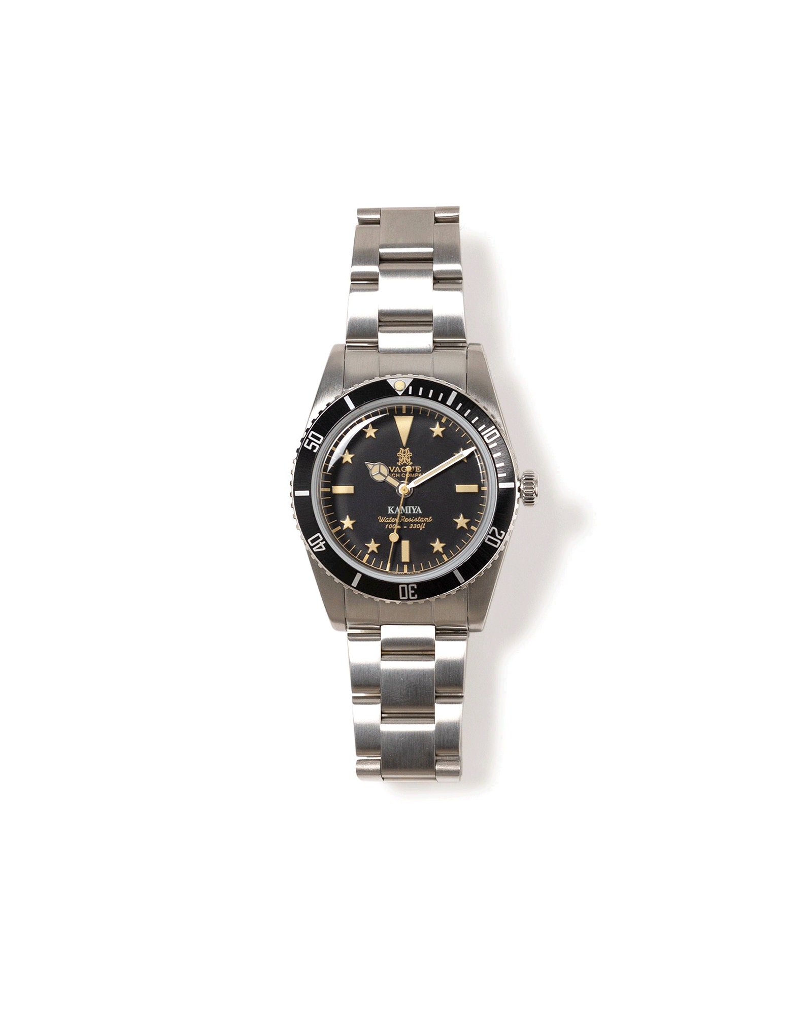 DIVER'S WATCH VAGUE WATCH CO. X KAMIYA / SILVER