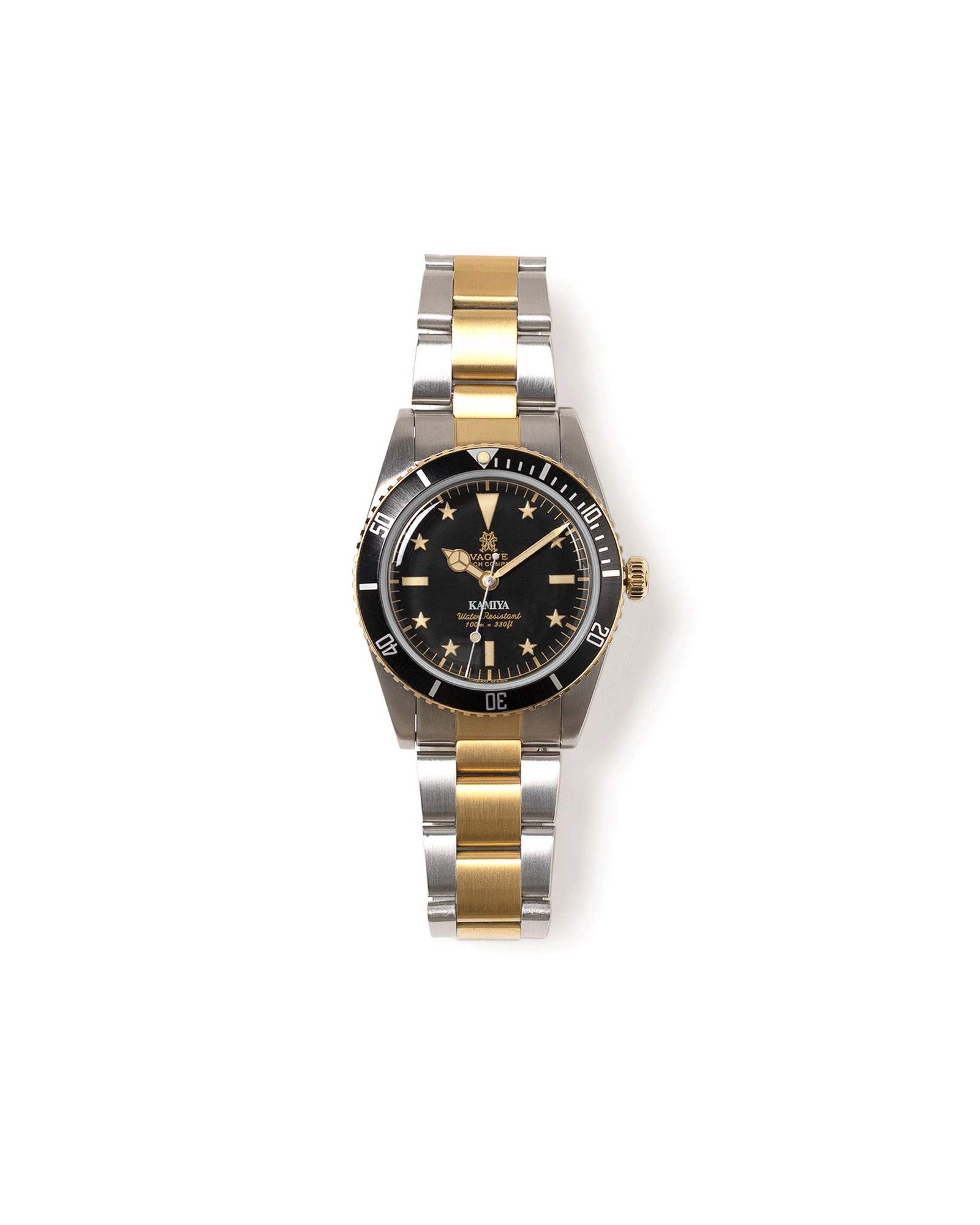 DIVER'S WATCH COMBINATION VAGUE WATCH CO. X KAMIYA / GOLD