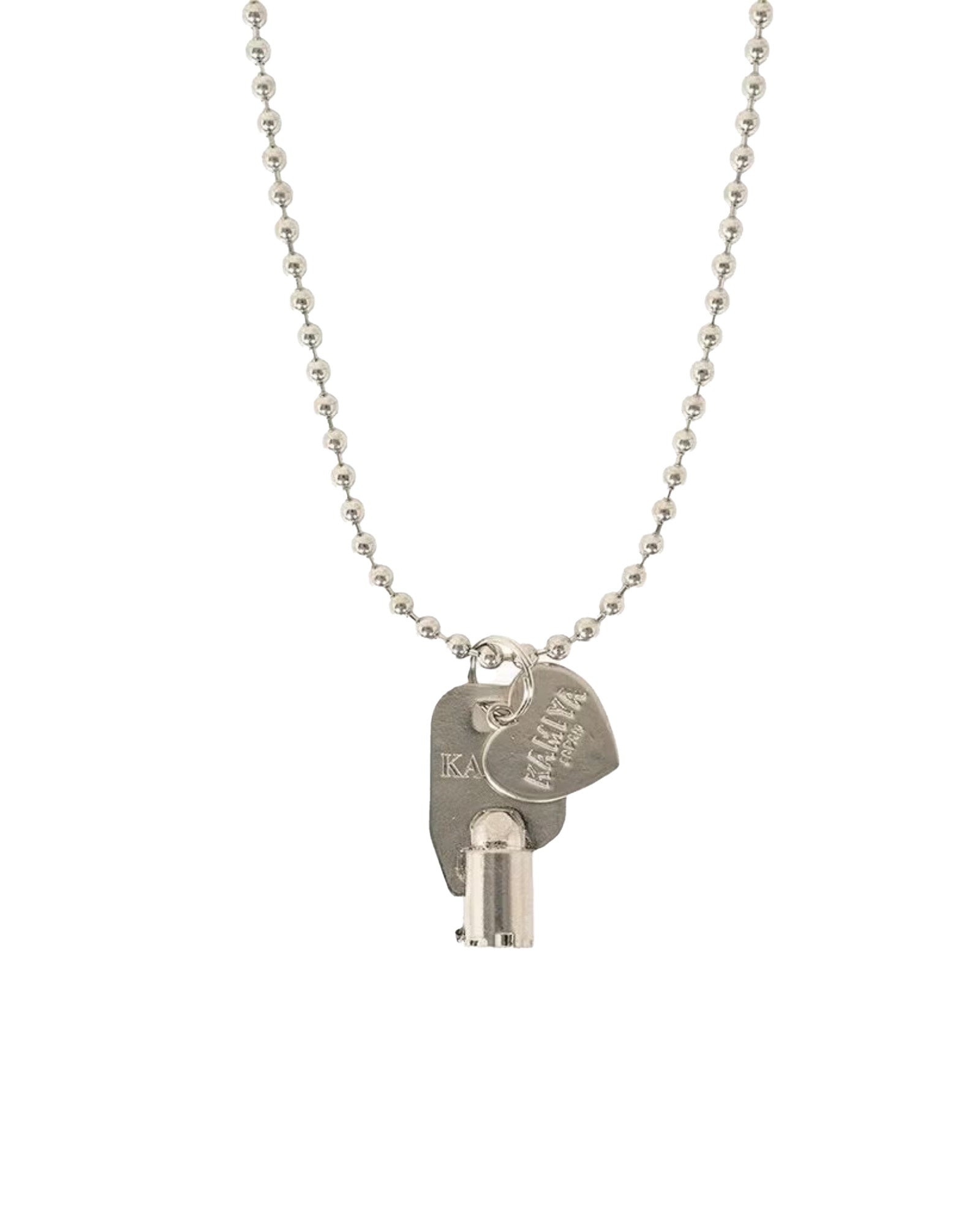 KAMIYA・カミヤ - ネックレス KEY CHARM NECKLACE / SILVER