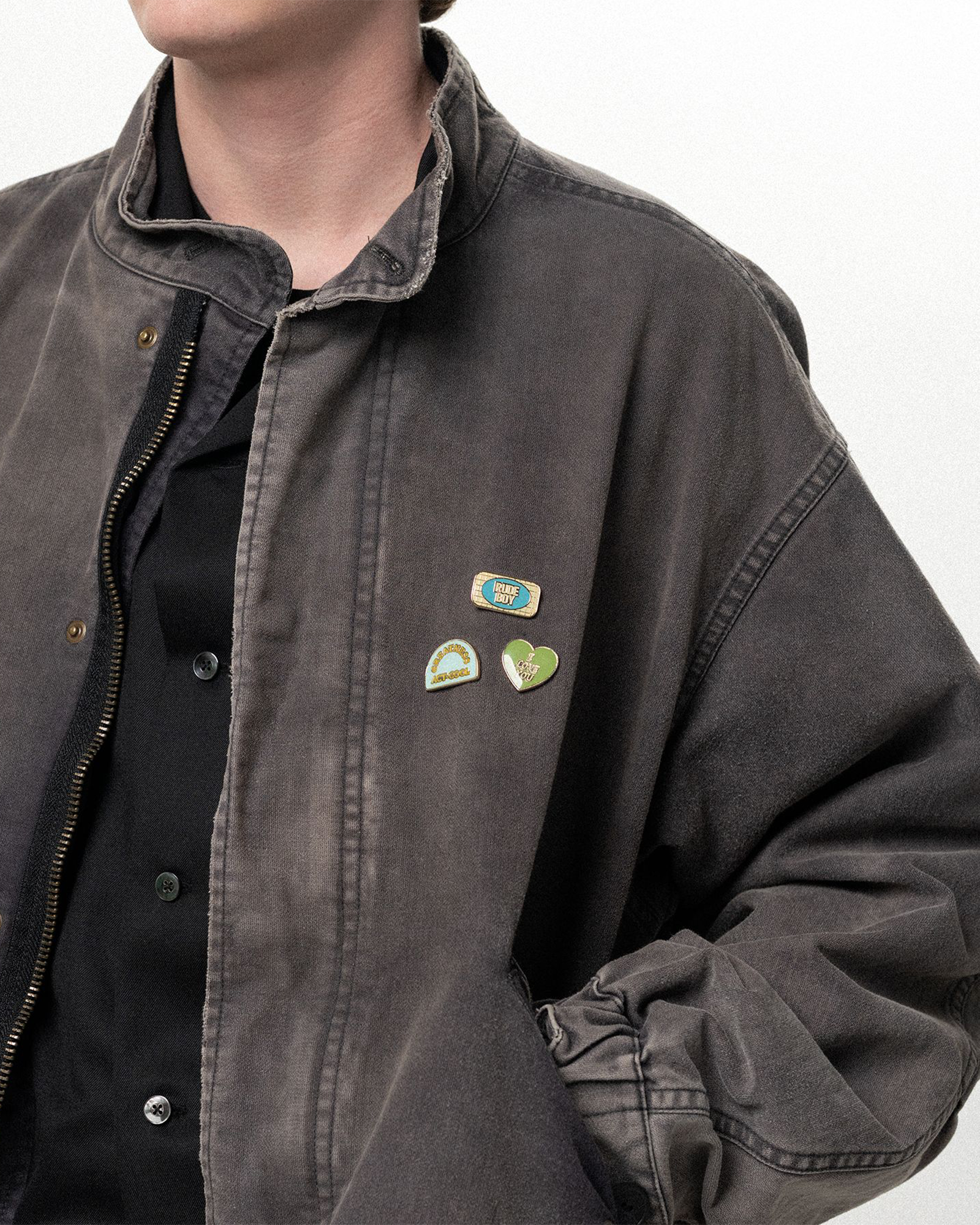 KAMIYA・Kamiya -  "KMY" VINTAGE PIN SET 3PIECES B / MULTI